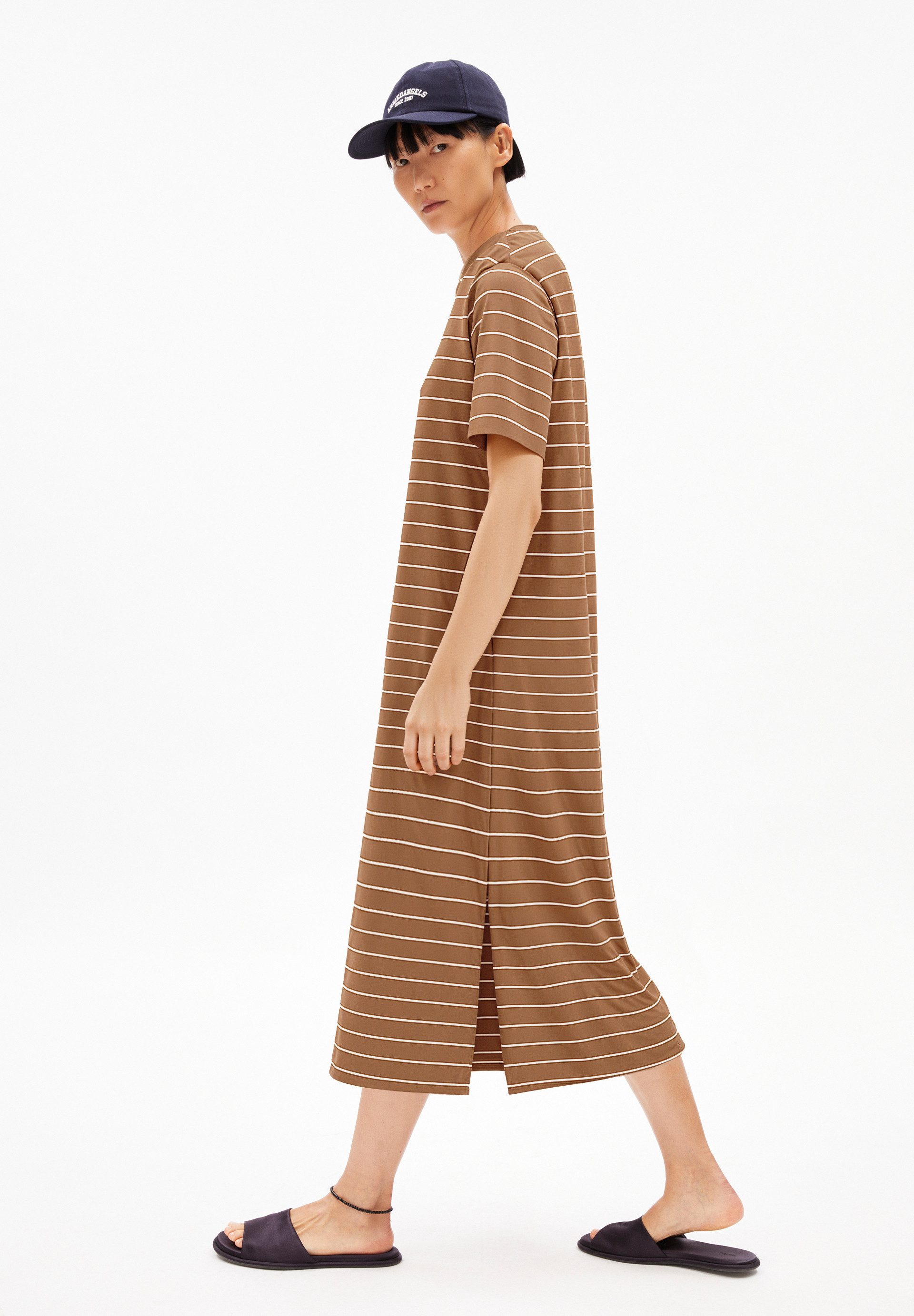 Armedangels Jerseykleid XELINAA FINE STRIPE Heavyweight günstig online kaufen