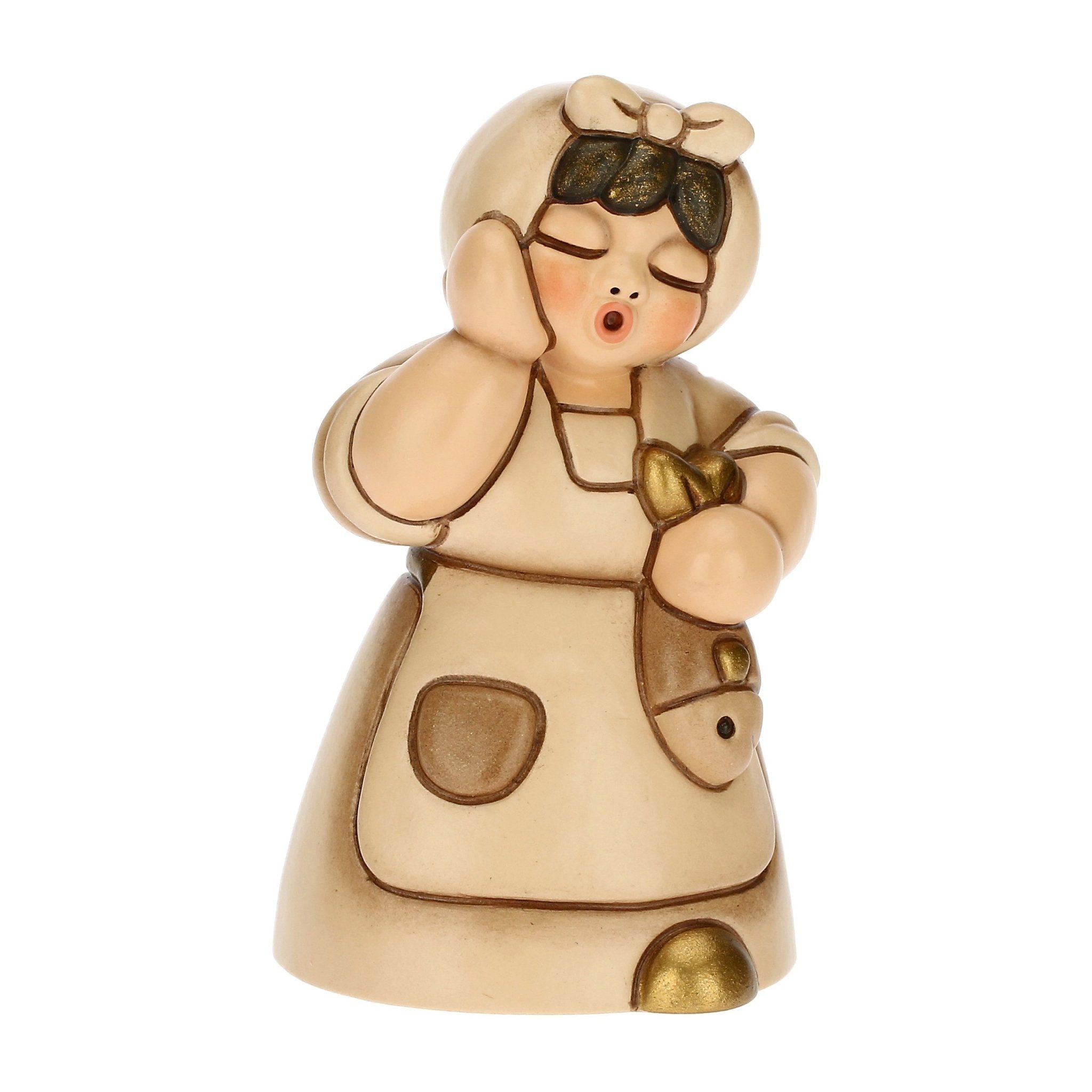 THUN SpA Dekofigur THUN 'Frau mit Fisch aus Keramik Klassische Krippe' 2023 günstig online kaufen