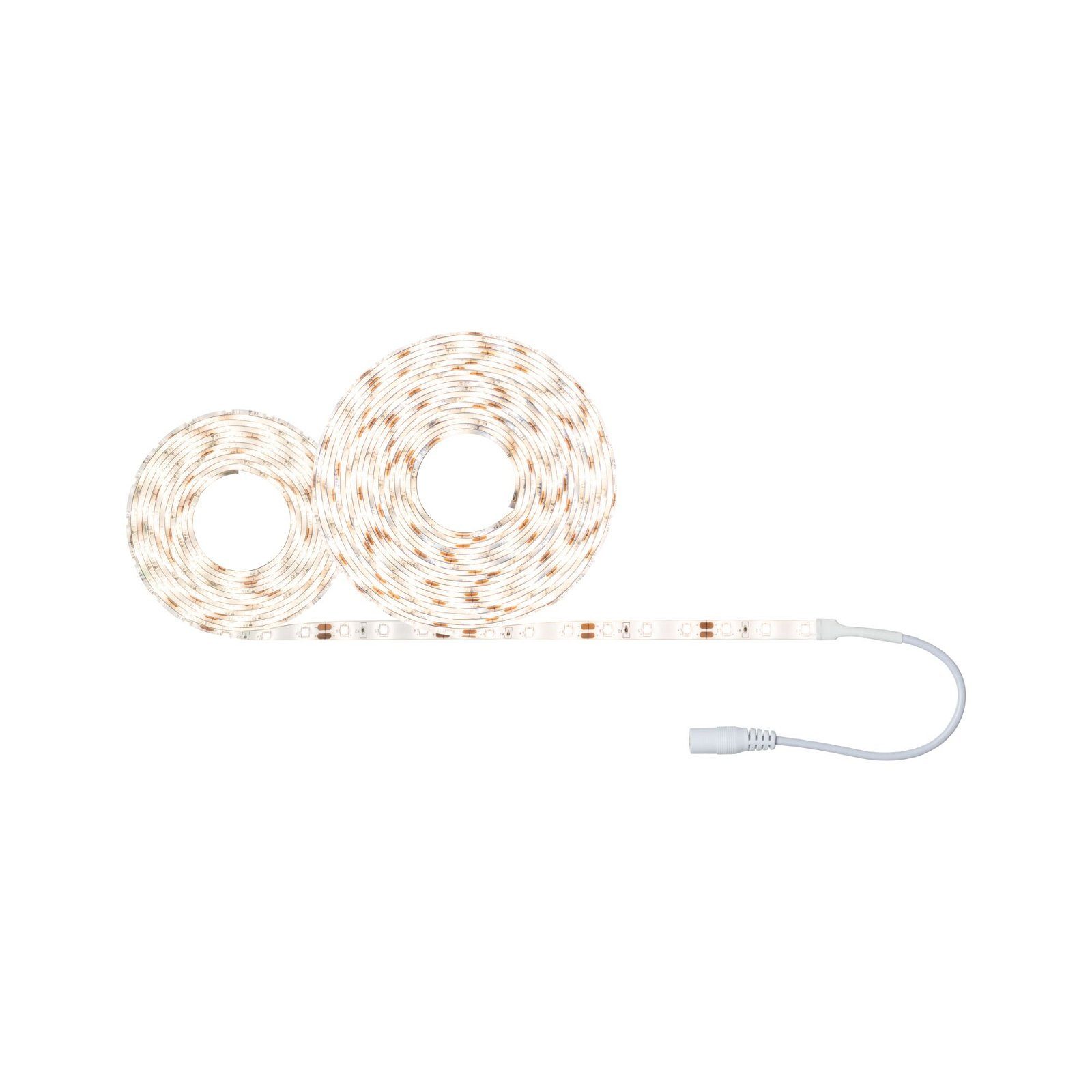 Paulmann LED-Streifen SimpLED Stripe Set 7,5m 20W 230/12V DC Weiß Metall Kunststoff, 1-flammig