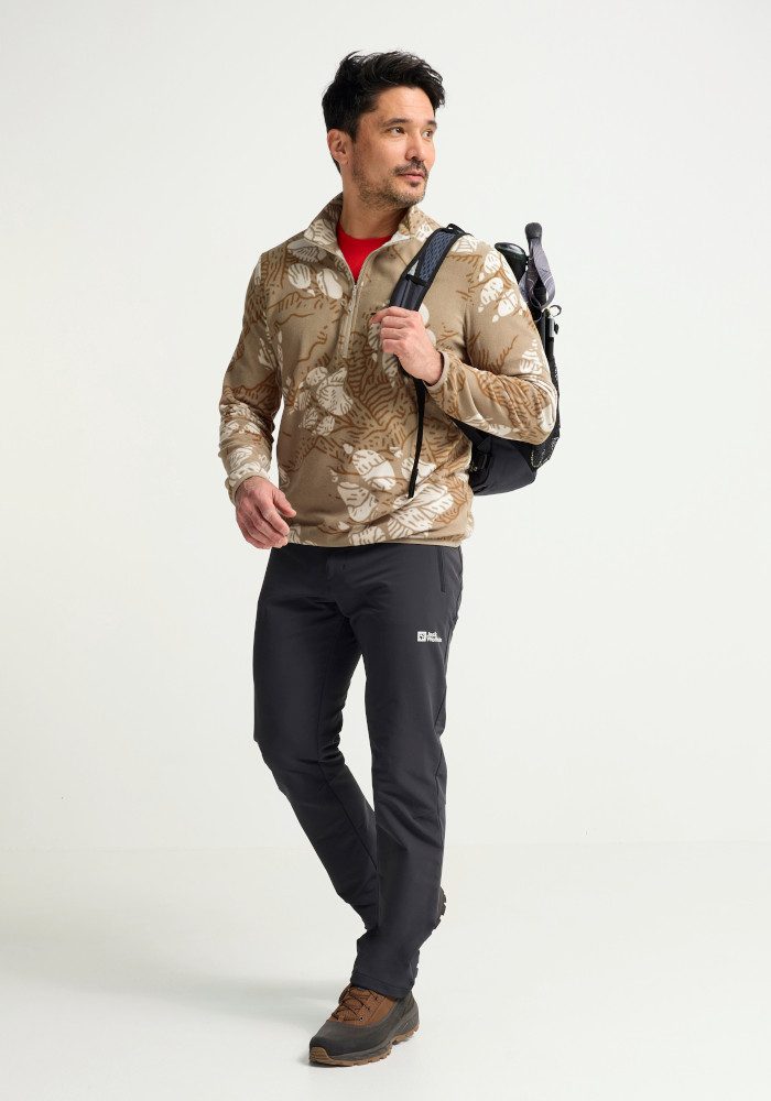 Jack Wolfskin Stehkragenpullover PAW ERA 100 PRINT HZ M