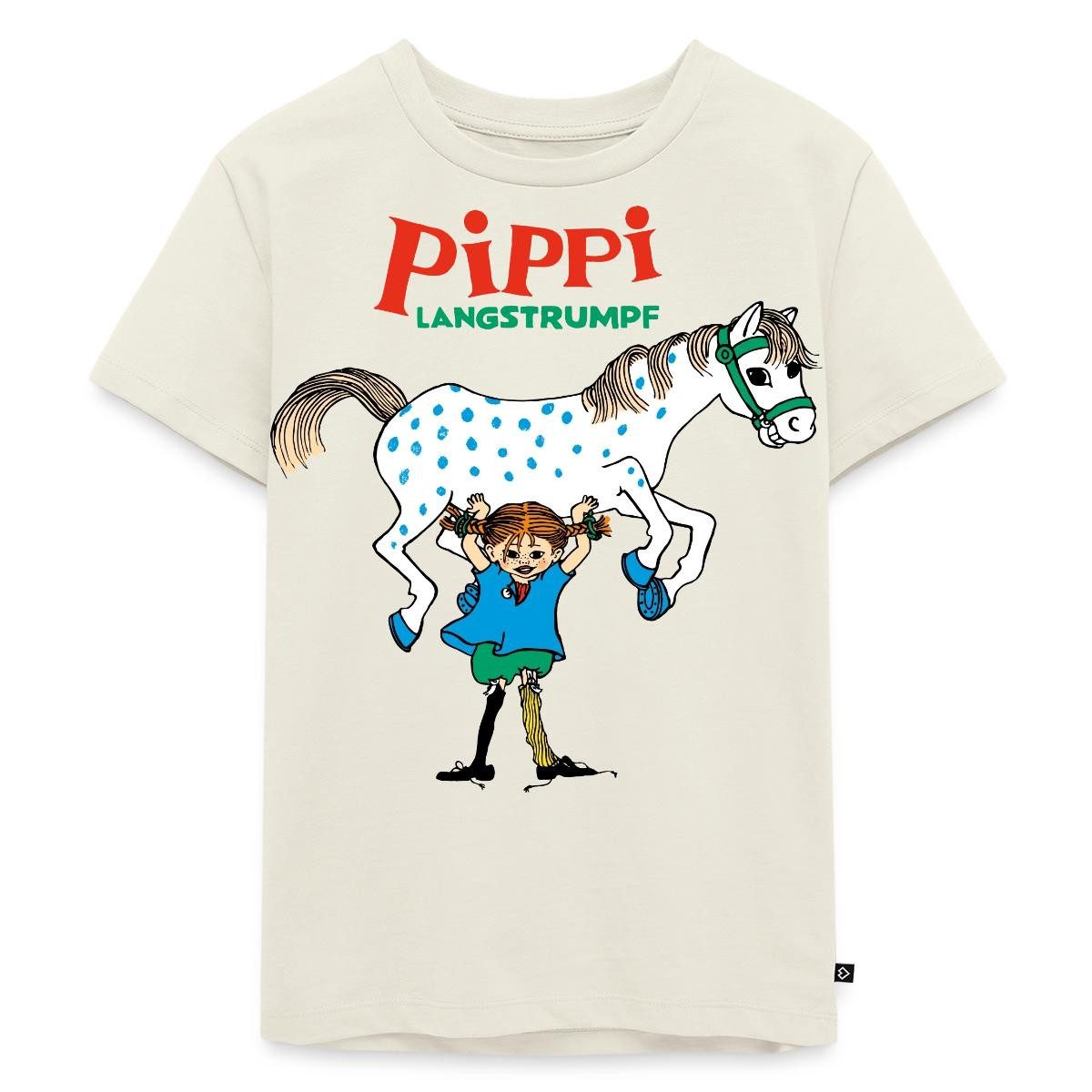 T-Shirt Pippi Langstrumpf Pippi Hebt Kleiner Onkel Kinder Premium T-Shirt