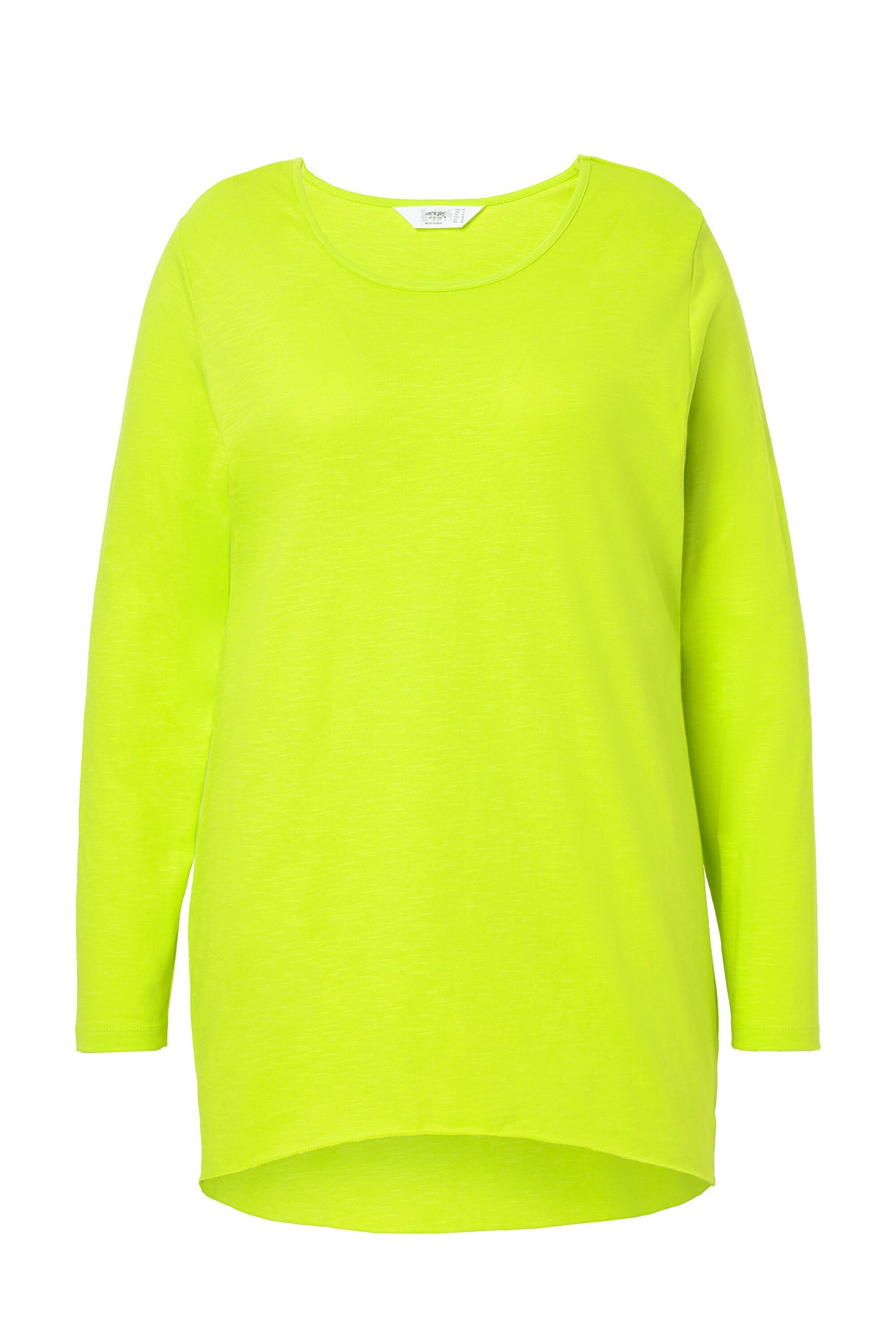 Angel of Style T-Shirt Longshirt bequeme Passform Rundhals Langarm günstig online kaufen