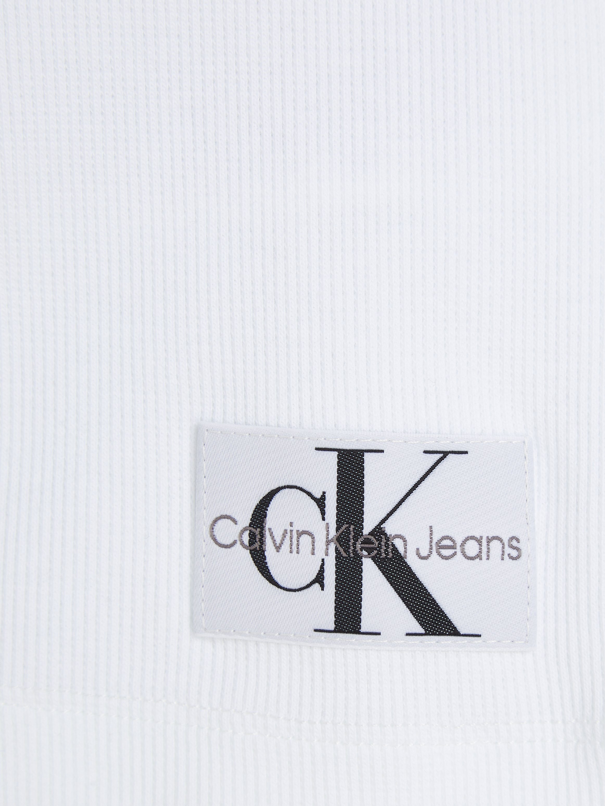 Calvin Klein V-Shirt weiß Jeans