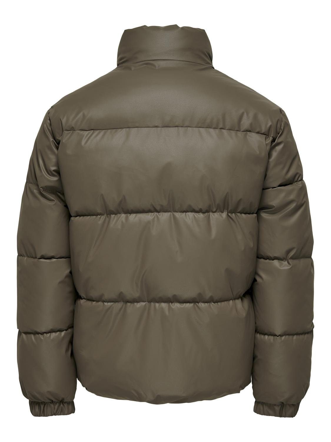 ONLY & SONS Winterjacke kurz Stehkragen gesmokte Ärmelbündchen ONSGAGE RUBB günstig online kaufen