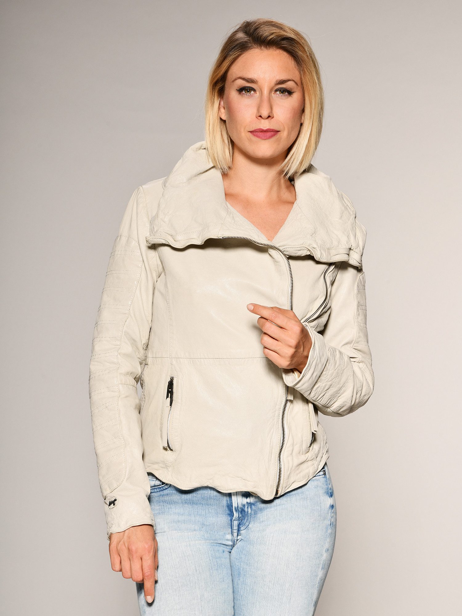 Lederjacke Geneva