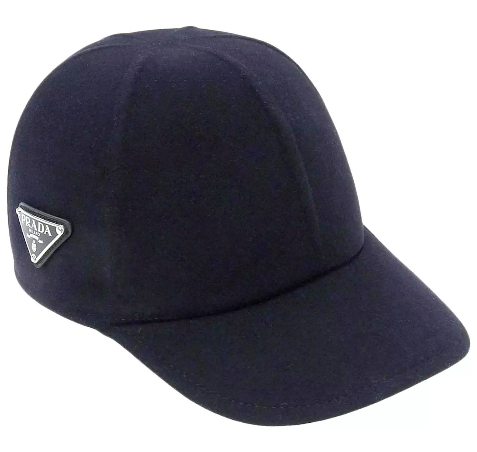 PRADA Baseball Cap Basebalkappe Schurwolle mit Triangolo-Logo Cap Triangolo günstig online kaufen