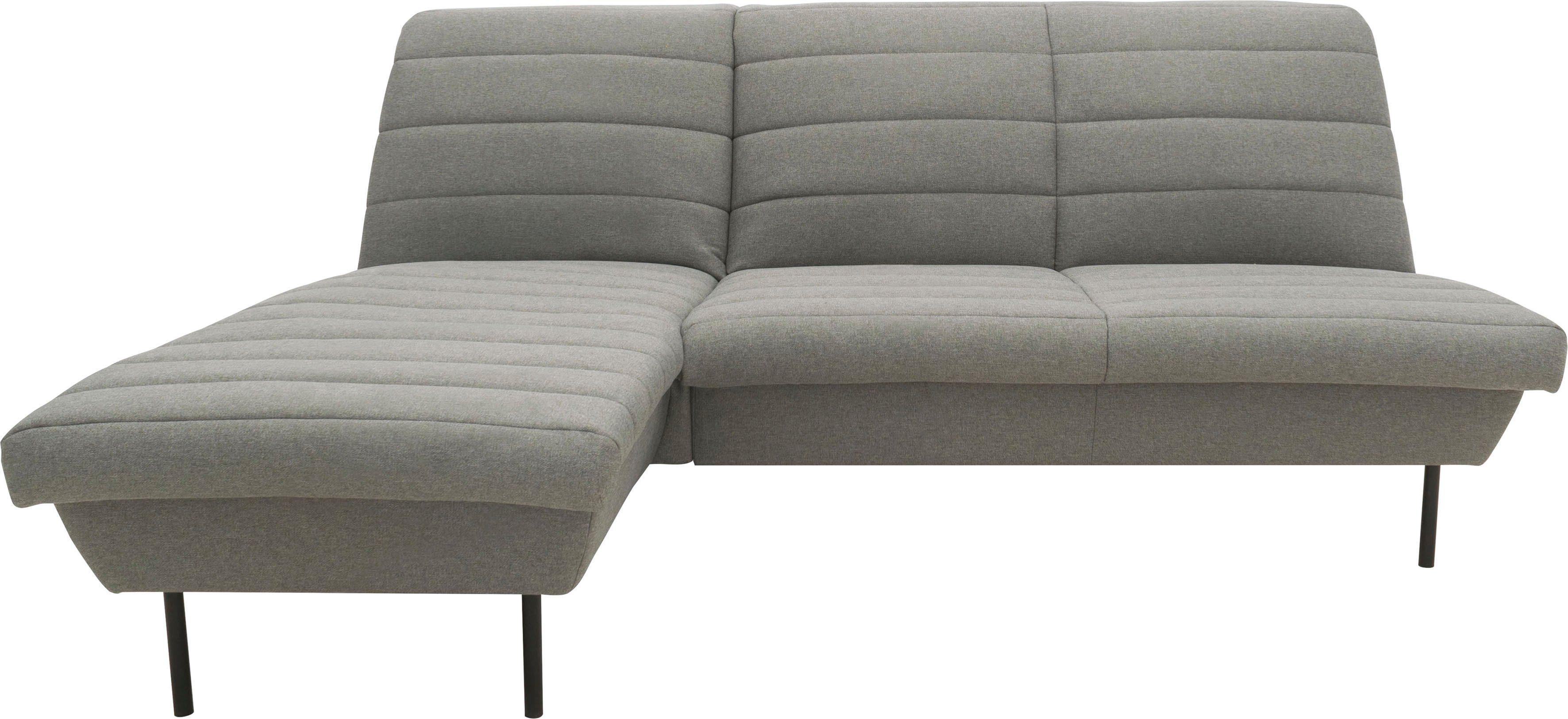 LOOKS by Wolfgang Joop Ecksofa LOOKS IX L-Form, Quersteppung, ohne Armlehnen