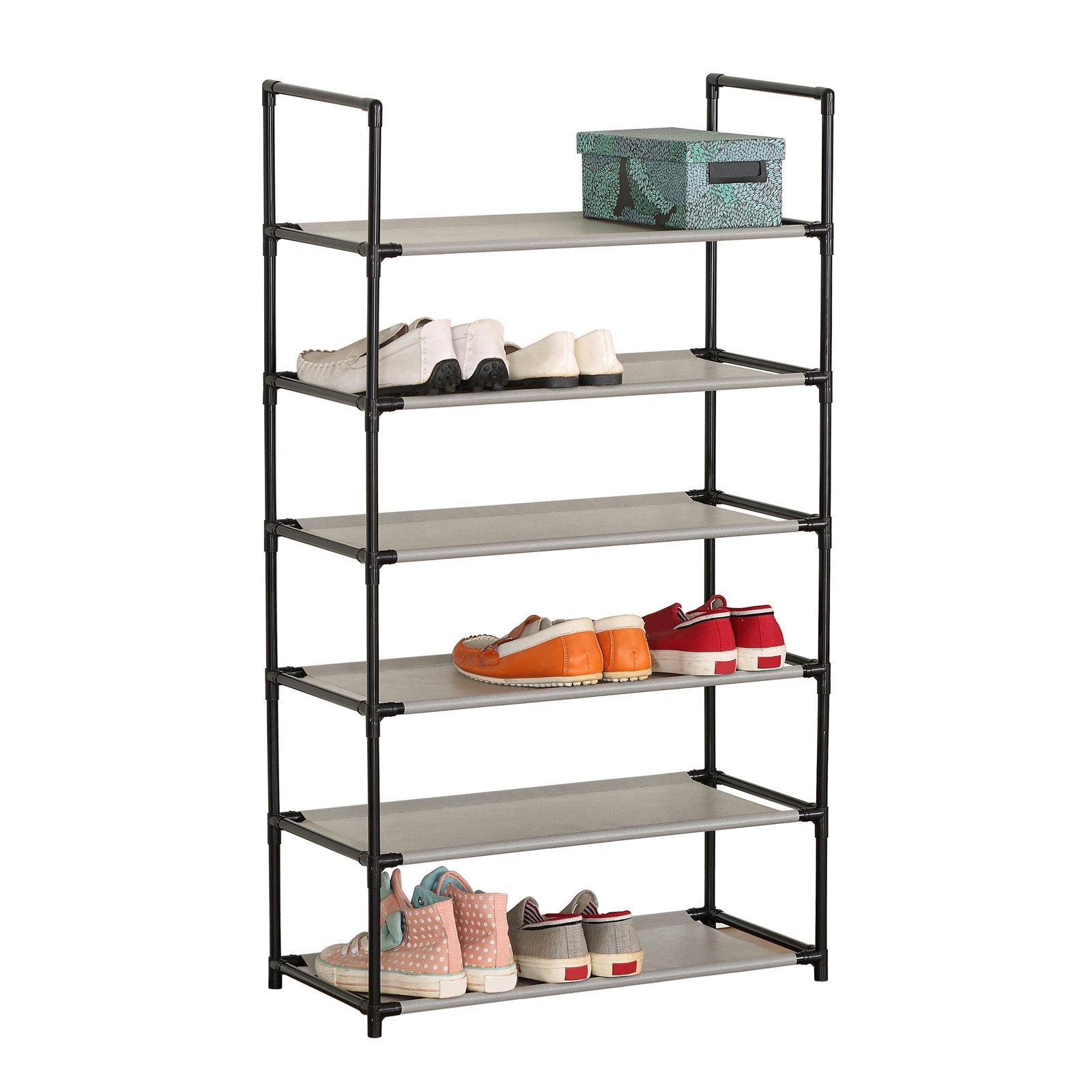 HTI-Living Schuhregal Schuhregal 6 Etagen Lena, Stück 1-tlg., Schuhablage