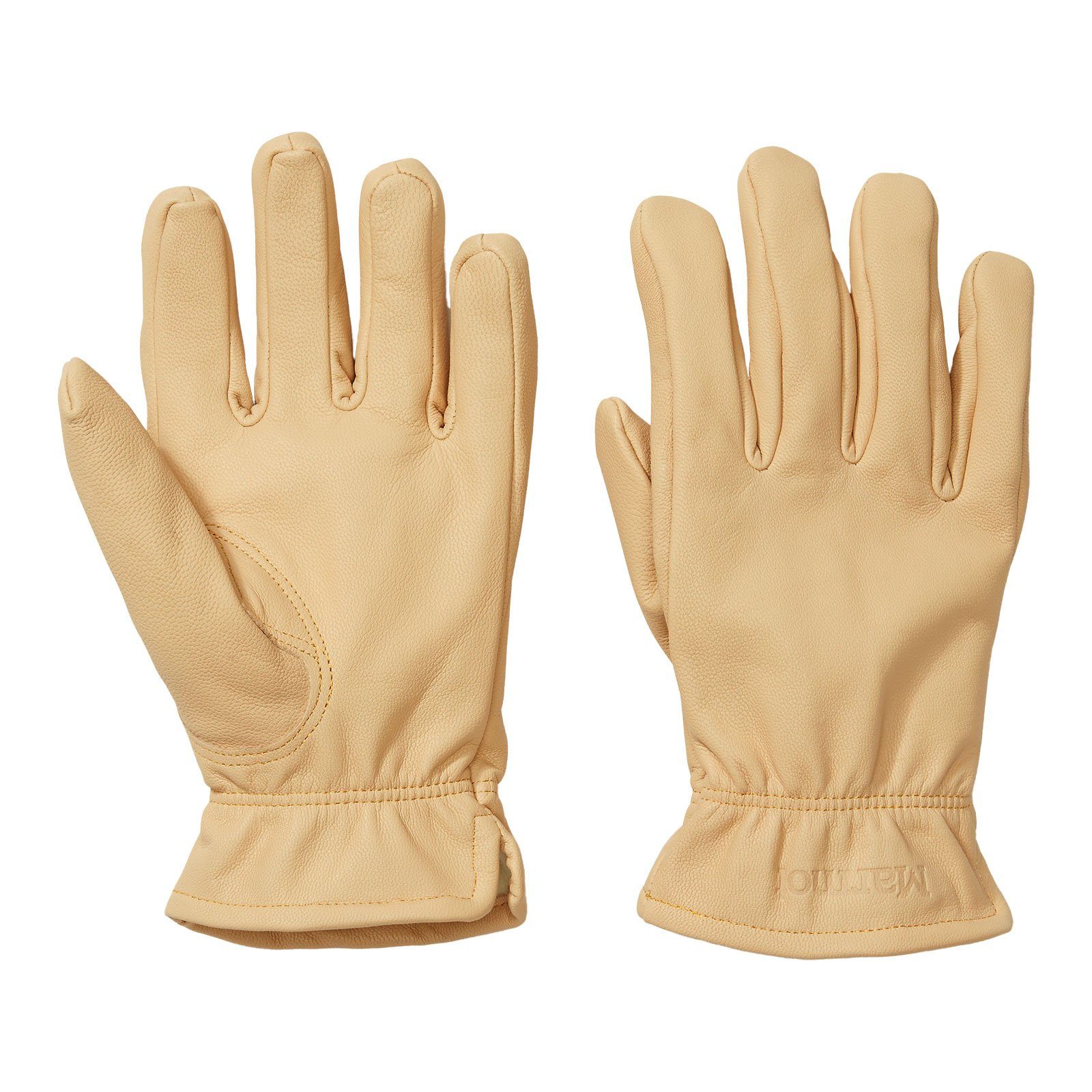Marmot Skihandschuhe Basic Work Glove mit eingeprägtem Markenlogo 7291 tan