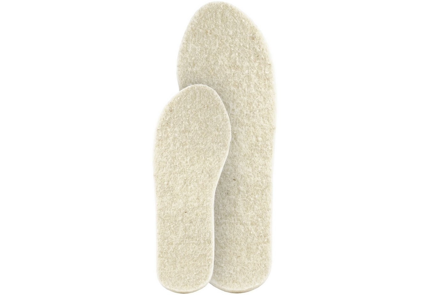 Sohlen24 Filzsohlen Alutherm-Einlegesohlen aus Merinowolle 4 (Packung, 1 Paar), Universalgröße