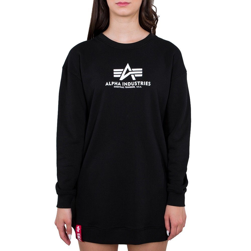 Alpha Industries Sweatshirt Alpha Industries Damen Sweatshirt Basic Long Sweater OS Wmn