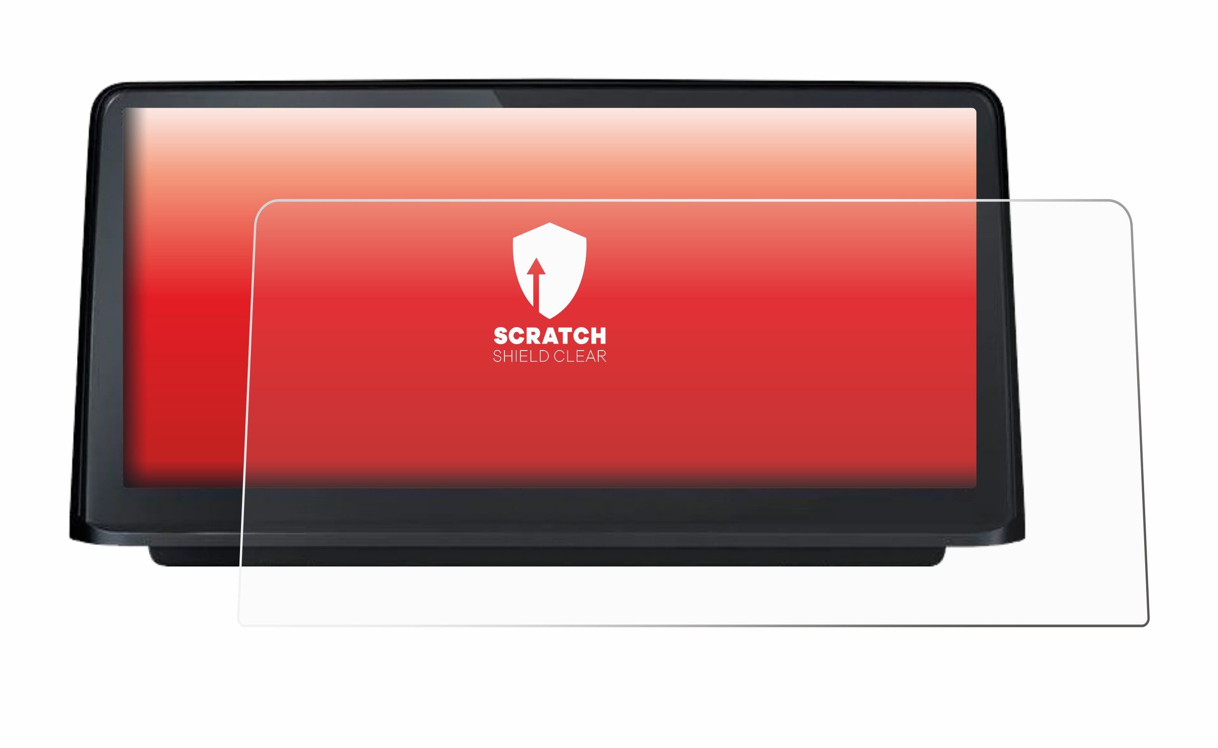 upscreen Displayschutzfolie Schutzfolie für Ewaying BMW 3/4 Android Headunit 10.25", Displayschutz Schutz Folie Klar Transparent