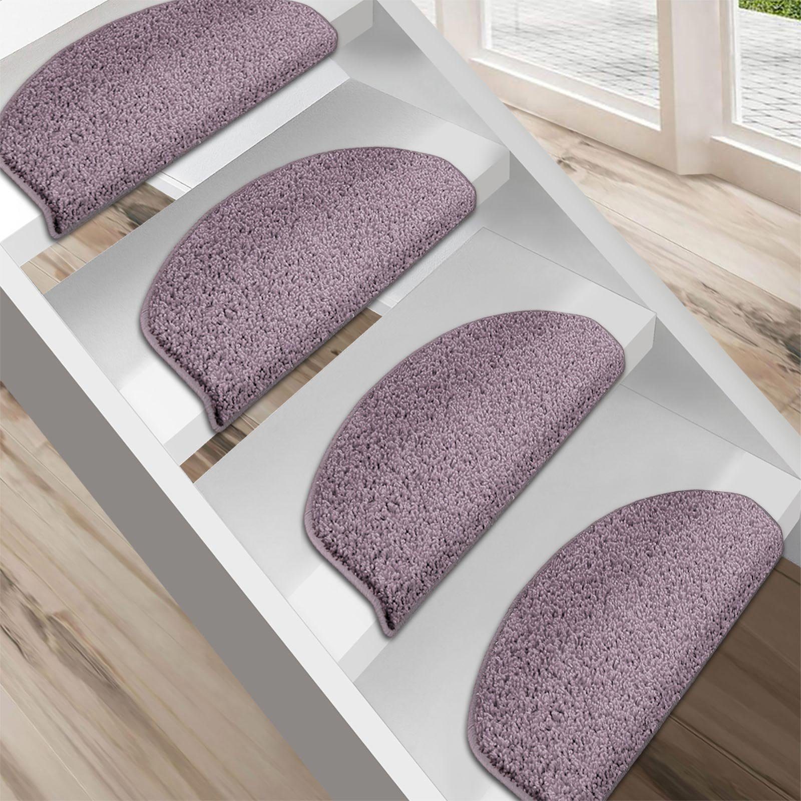 Karat Stufenmatte Shaggy-Stufenmatte Madrid, Treppenschoner, 16 günstig online kaufen