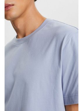 Esprit T-Shirt Rundhals-T-Shirt aus Baumwolljersey (1-tlg)