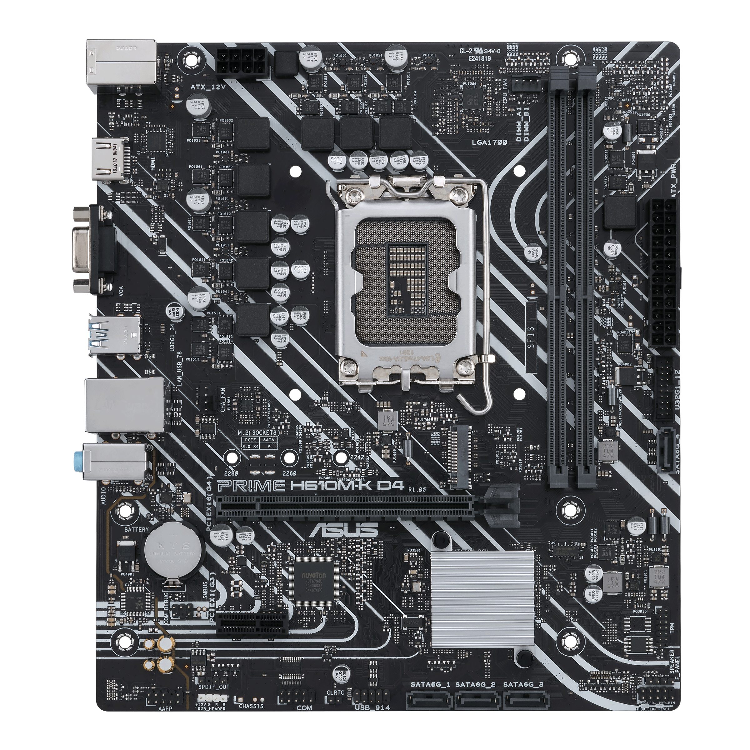 Asus PRIME H610M-K D4 Mainboard