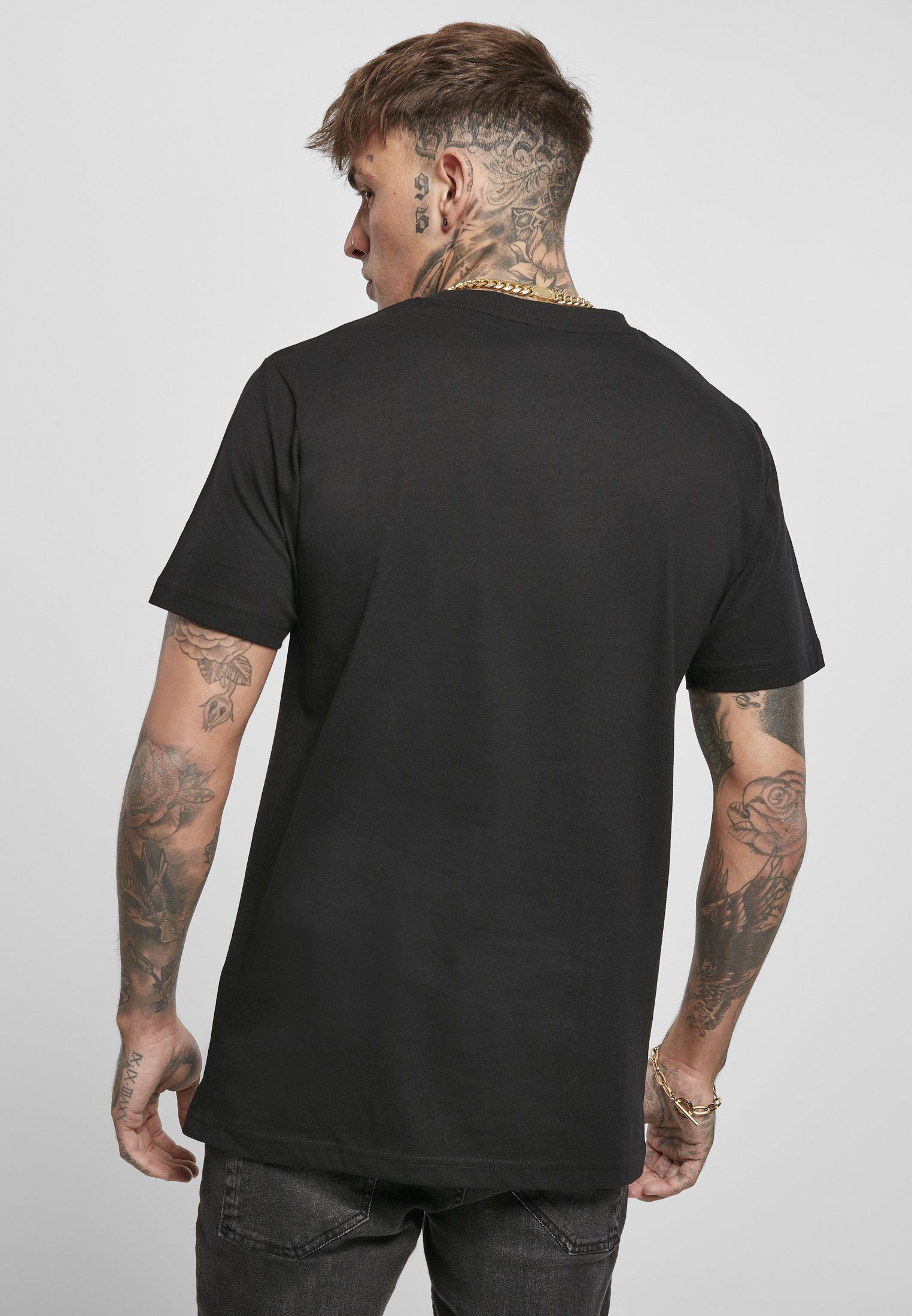 MisterTee T-Shirt Tee The (1-tlg) Herren End black