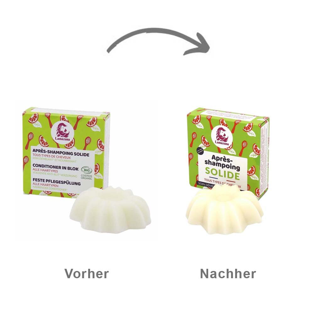Lamazuna Haarspülung Feste Pflegespülung - Zitrusfrüchte 70g