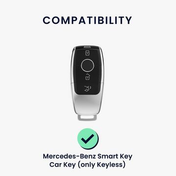 kwmobile Schlüsseltasche Autoschlüssel Silikon Hülle für Mercedes Benz (1-tlg), Schlüsselhülle Schlüssel Case Cover