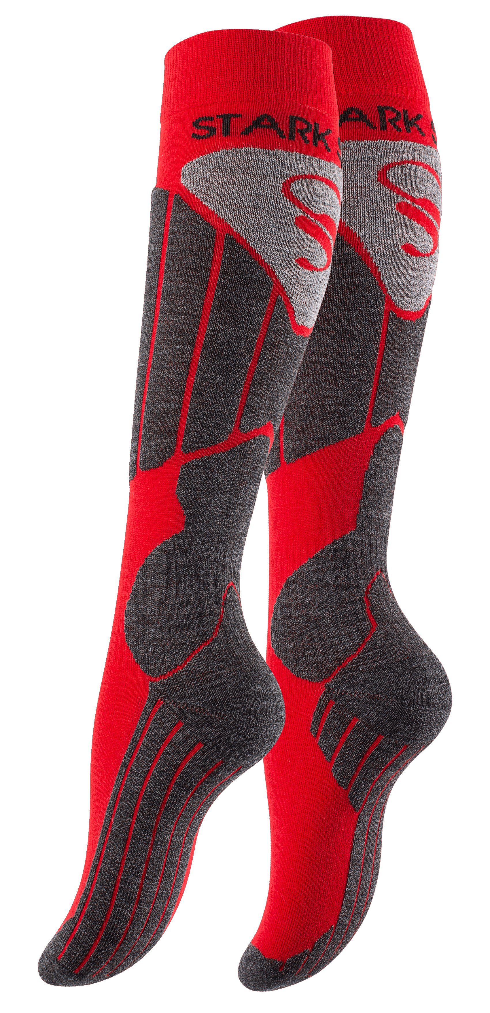 Stark Soul® Лижні шкарпетки Лижні шкарпетки Funktionssocken mit Polsterung, gepolsterte Funktionssocken Ski Snowboard Спортивні шкарпетки