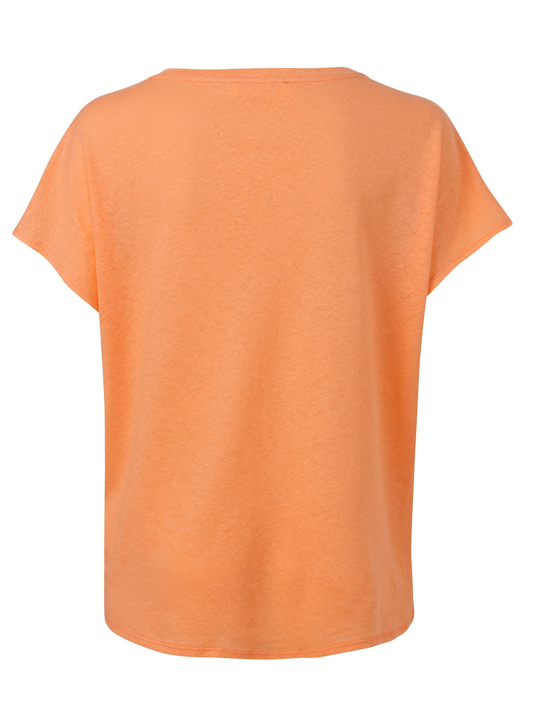 VIA APPIA T-Shirt T-Shirt V-Ausschnitt 1/2 Arm Motiv überschnittene