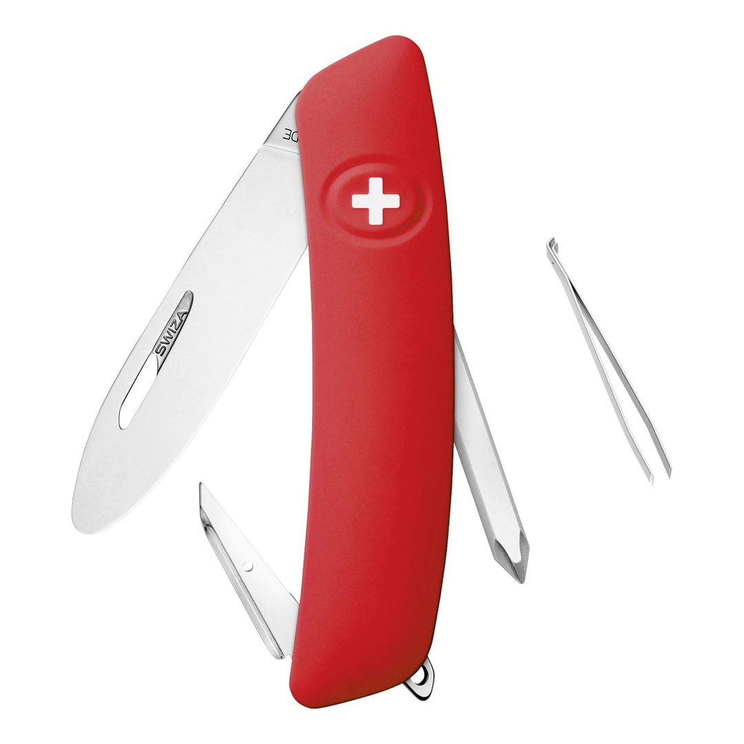 SWIZA Universalmesser Swiza J02 Junior Knife Kindermesser Soft Touch for Kids 5+