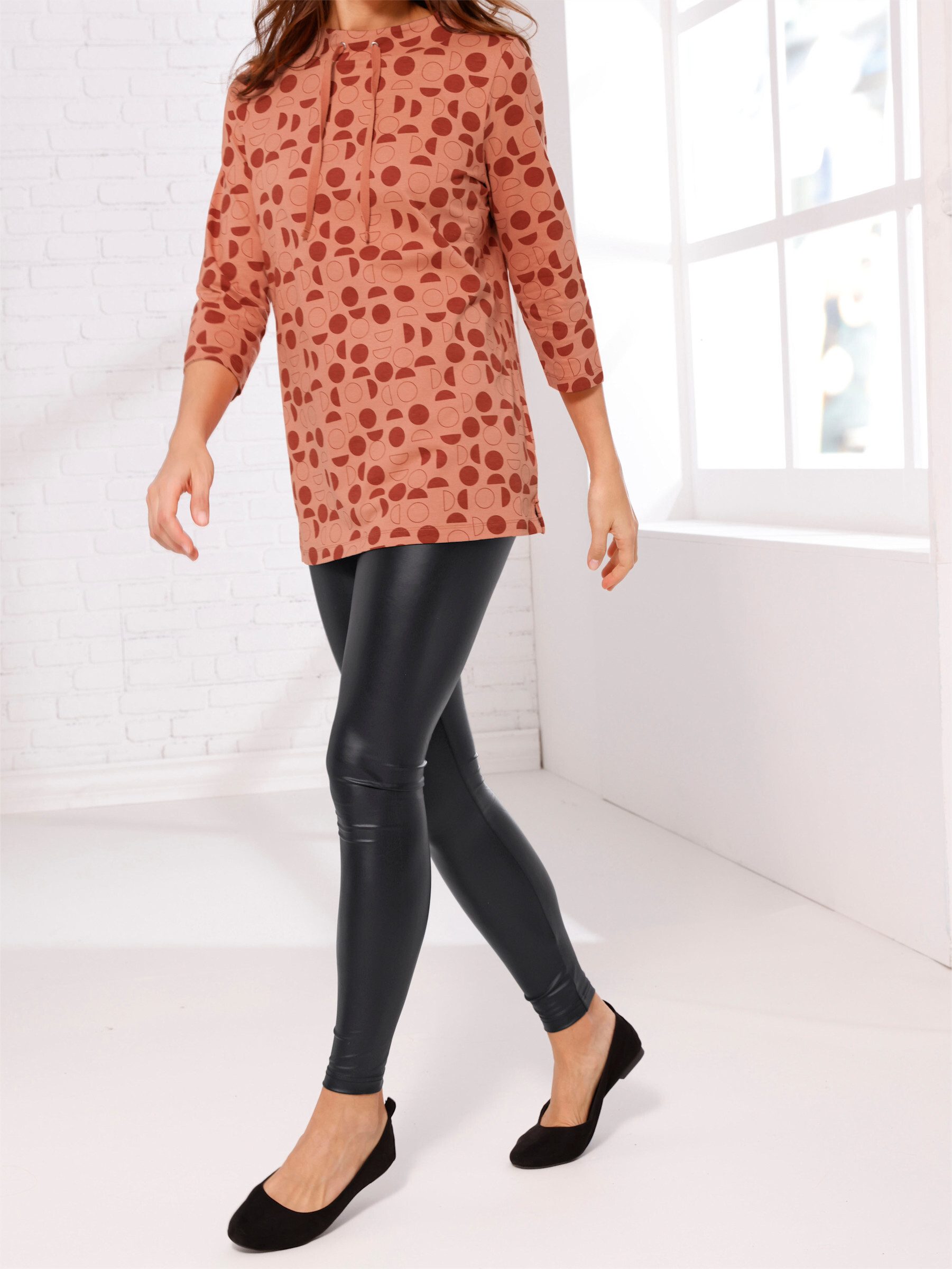Sieh an! Trainingsshirt Longshirt 3/4-Arm