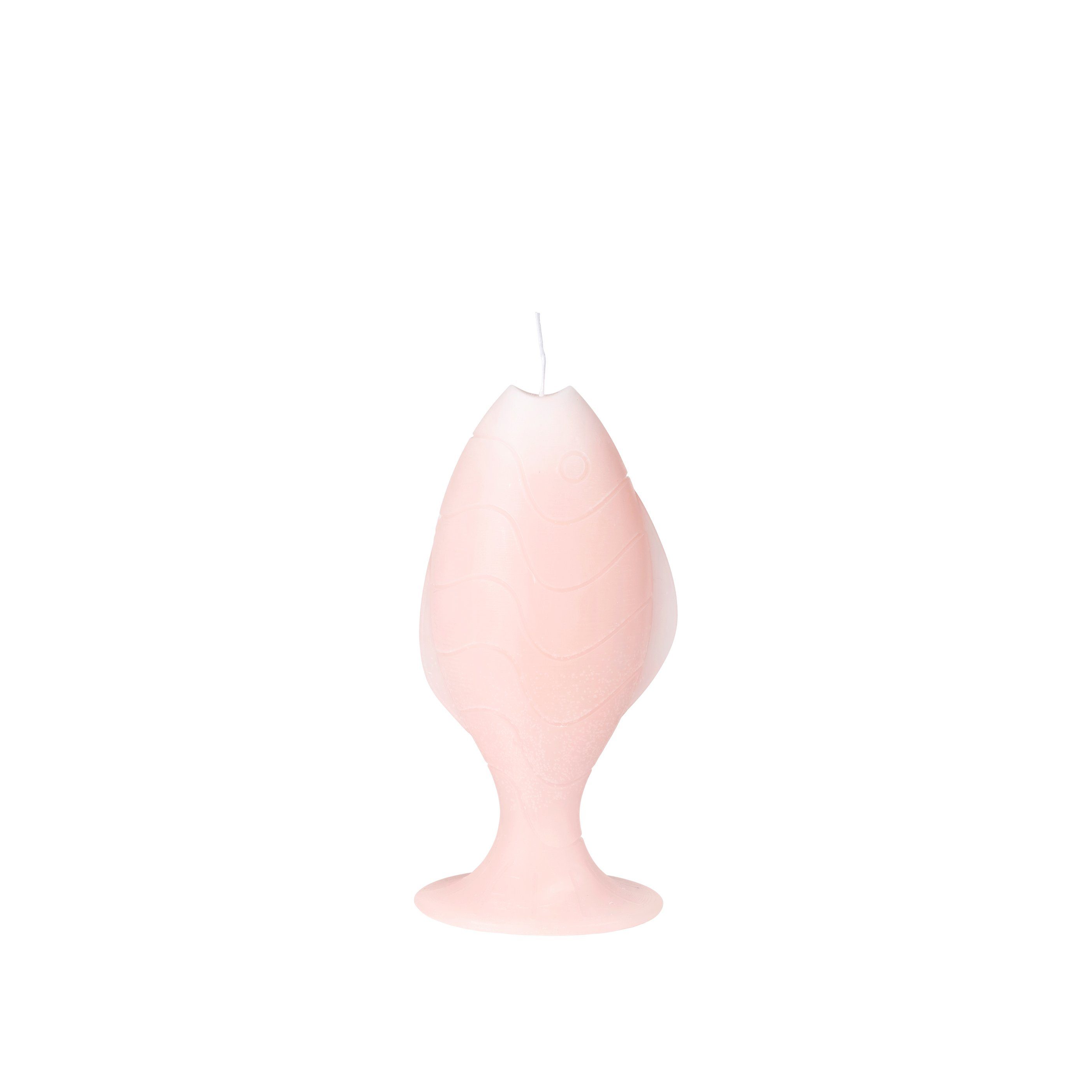 Broste Copenhagen Tafelkerze Broste Copenhagen Kerze Fish Figurenlicht Pink