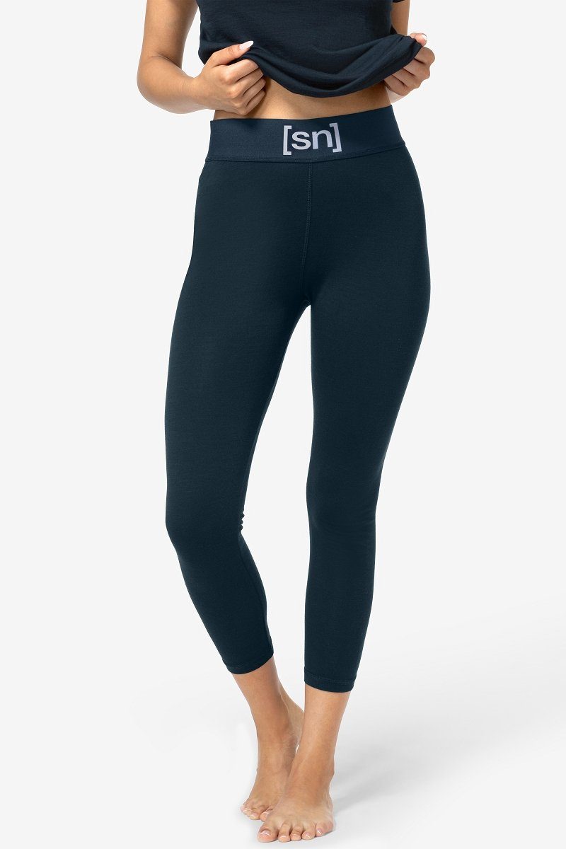 Thermounterhose für Damen, Merino W TUNDRA175 TIGHT 3/4