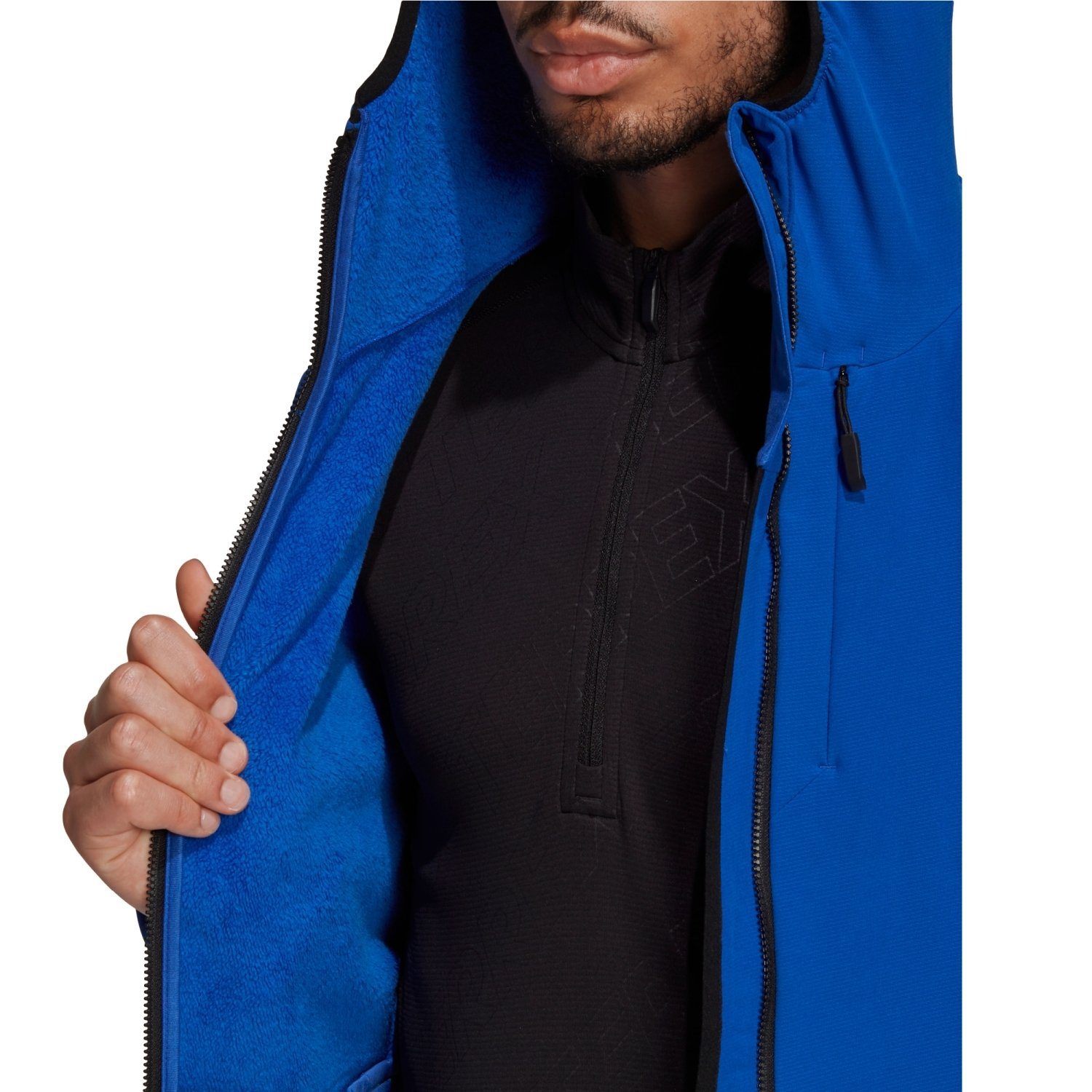 adidas Sportswear Softshelljacke Hi-Loft Jk Allwetter- Touren-Softshelljacke Herren blau