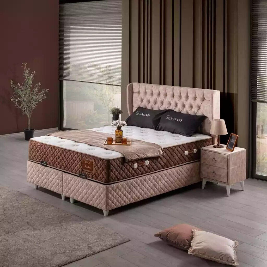 Beistell Schlaf Design Nachttisch (1-St., JVmoebel Nachttisch Holz Konsolen Zimmer Nachttisch) Tische Luxus