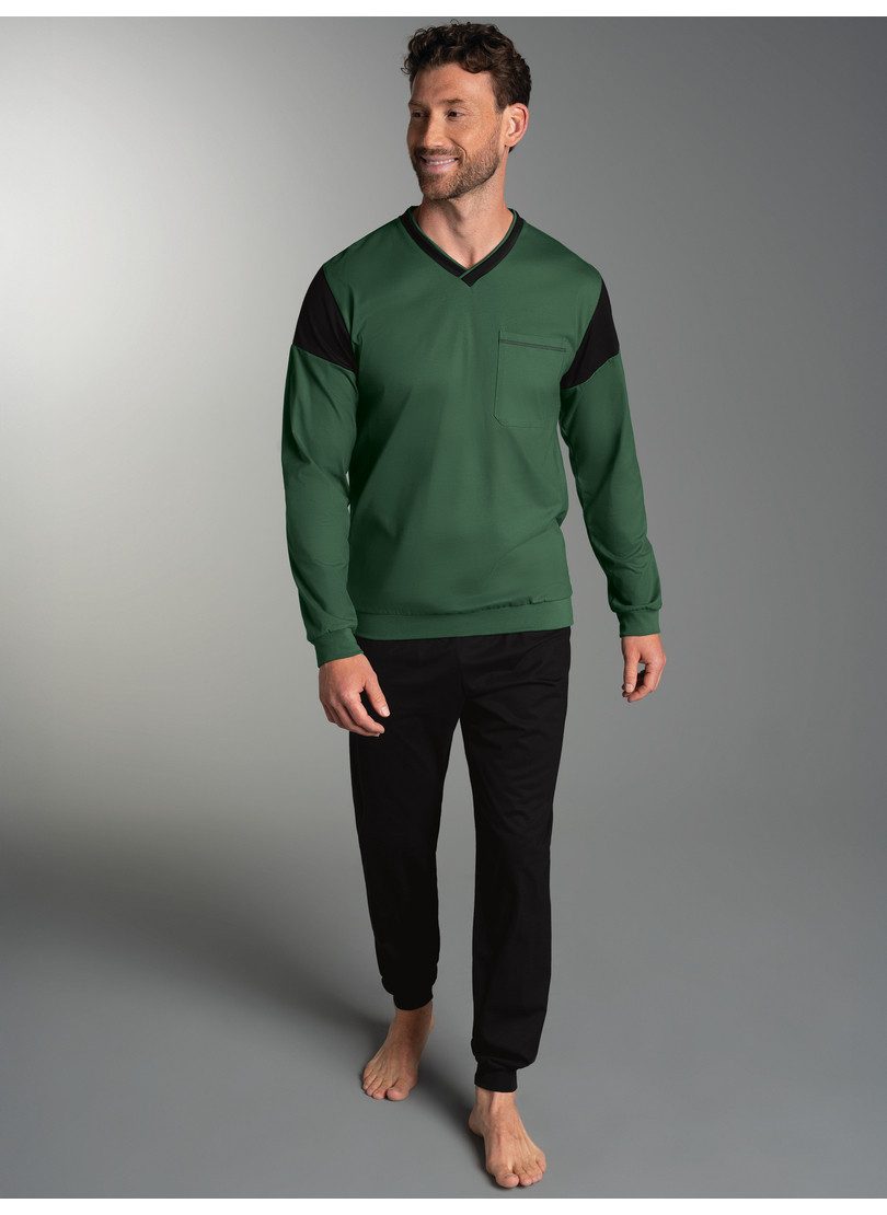 Trigema Schlafanzug TRIGEMA Schlafanzug in modischem günstig online kaufen