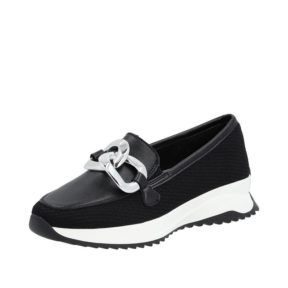 Rieker Rieker - W1303-00 - Schwarz Slipper