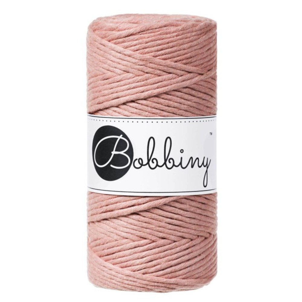 Bobbiny Bobbiny 3 mm Makramee Garn Regular 100 m Häkelwolle, 100 m (3 mm Baumwoll-Kordel), 320 g