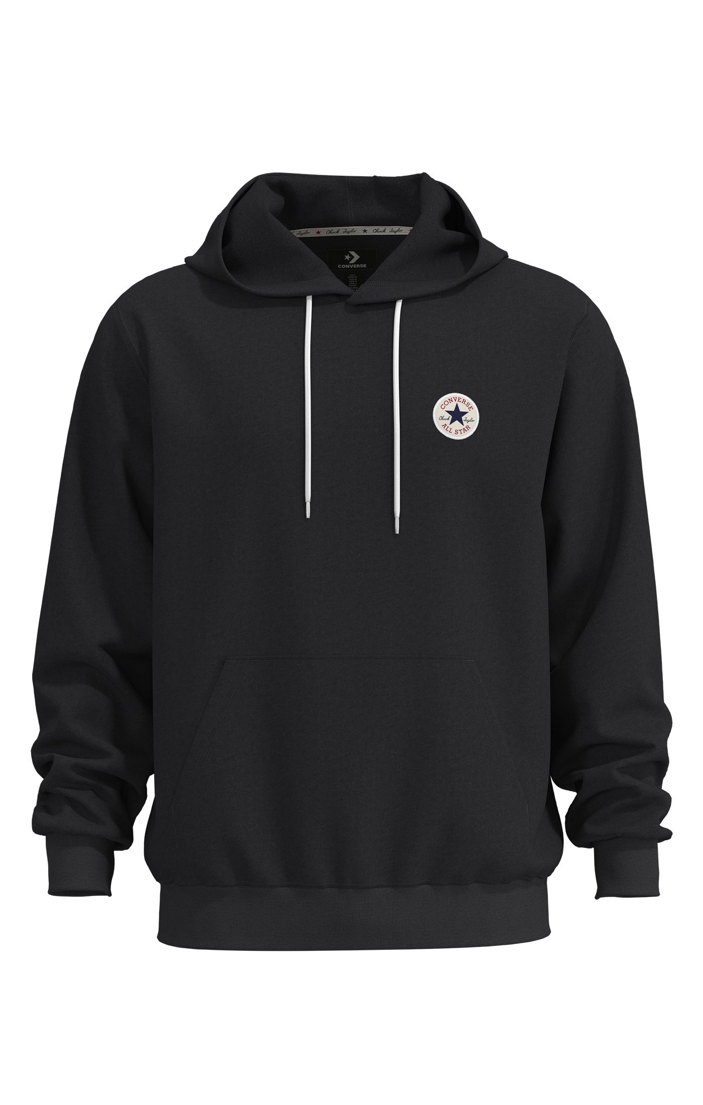 Converse Kapuzensweatshirt CHUCK PATCH HOODIE mit Kapuze, Langarm, aus Baumwolle und Polyester