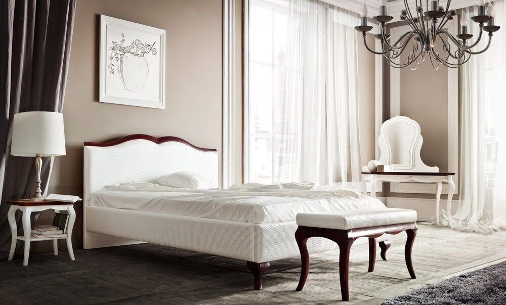 Hotel Einrichtung Konsolen Tische Holz Schminktisch Schminktisch Weiß Luxus Möbel JVmoebel