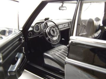 Norev Modellauto Mercedes 200 /8 Strichachter W115 Taxi 1968 schwarz Modellauto 1:18, Maßstab 1:18