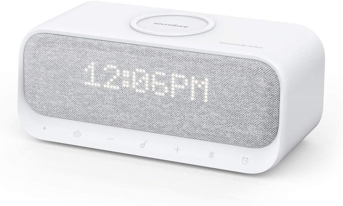 SoundCore Wakey Bluetooth-Lautsprecher (mit 10W Schnellladetechnologie,  Wecker-Funktion, Stereo Sound, FM Radio, QI Kabelloses Laden für 7,5W  iPhone Ladungen) online kaufen | OTTO