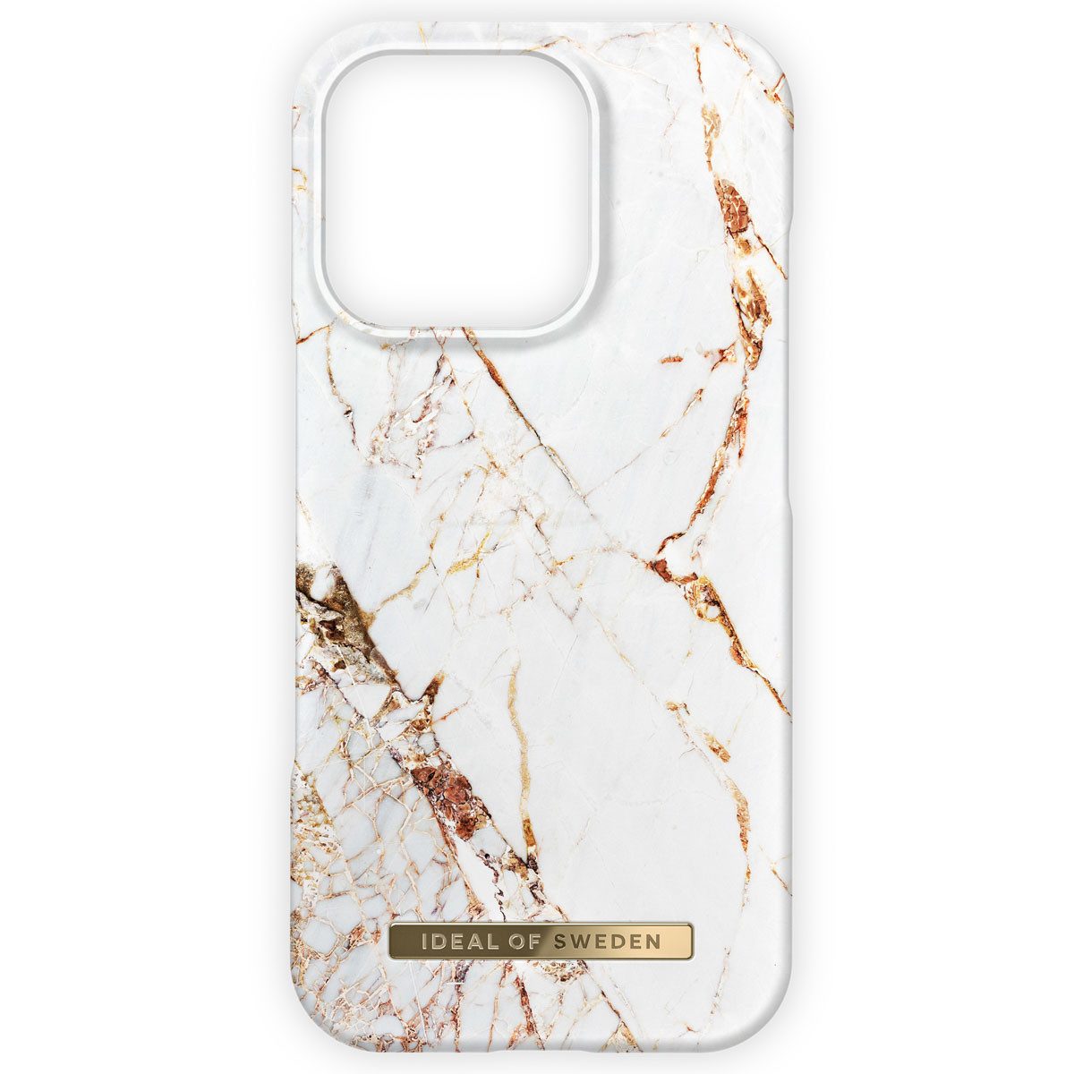 iDeal of Sweden Backcover iDeal of Sweden Fashion Back Case Apple iPhone 16 Pro - Carrara Gold