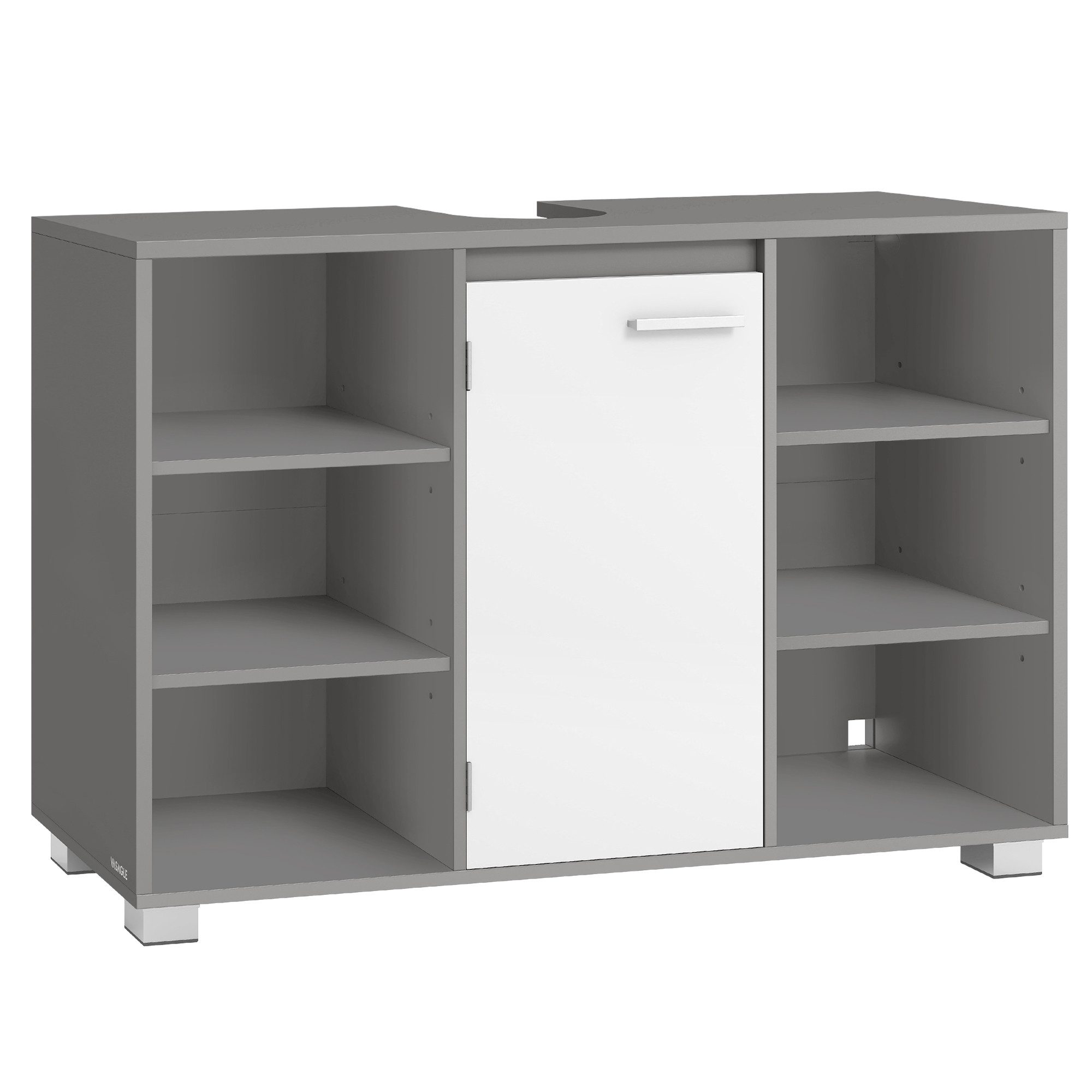 VASAGLE Waschbeckenunterschrank Unterschrank Badezimmerschrank Badschrank m günstig online kaufen