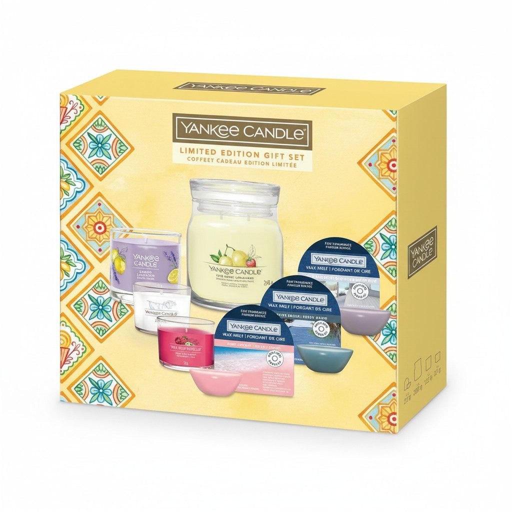 Yankee Candle Duftkerze Geschenkset mit Tumble, Signature, Votivkerzen und Melts (1-tlg)