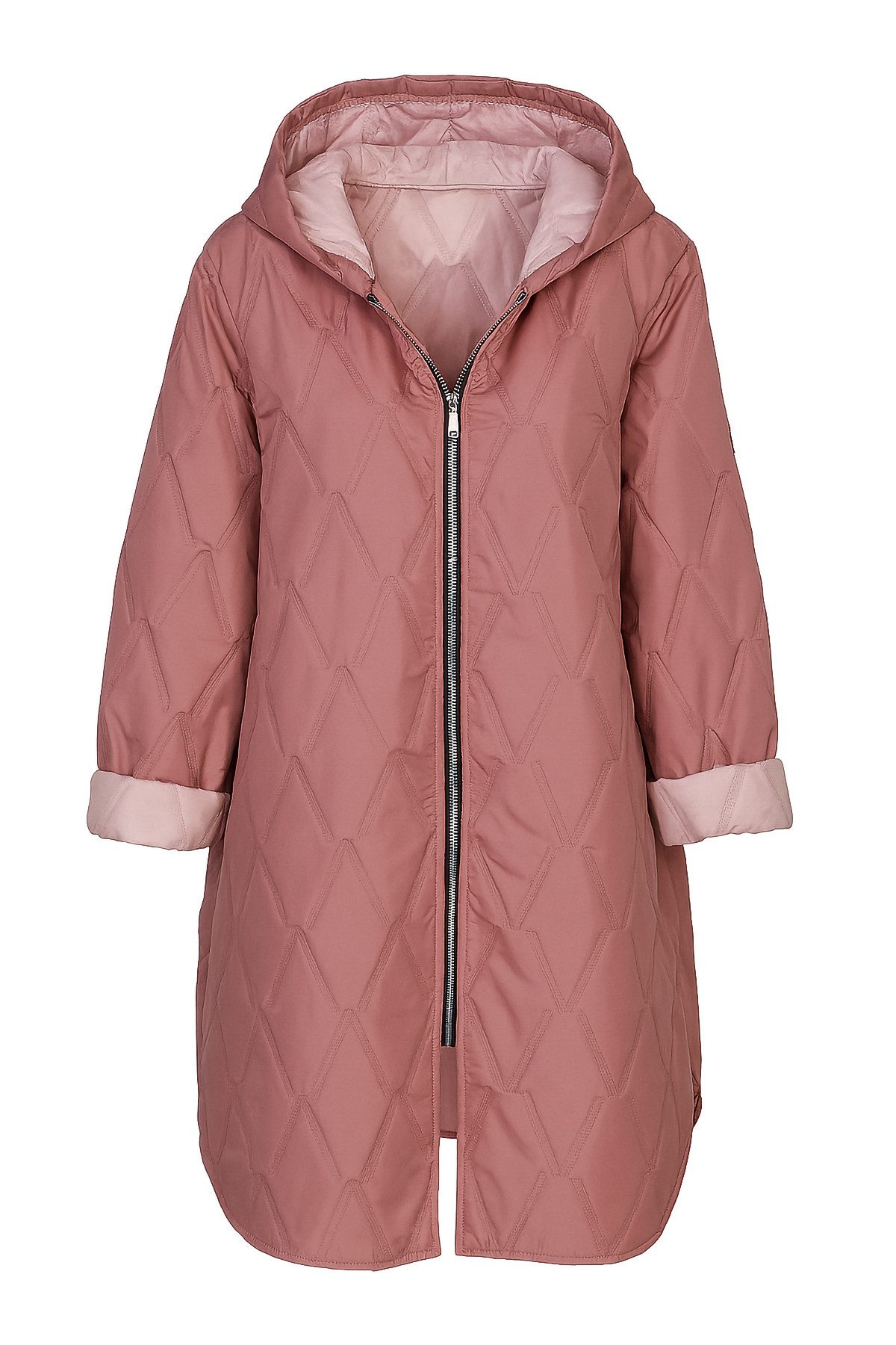 simaranda Langjacke Steppjacke lang stylischer Trenchcoat günstig online kaufen