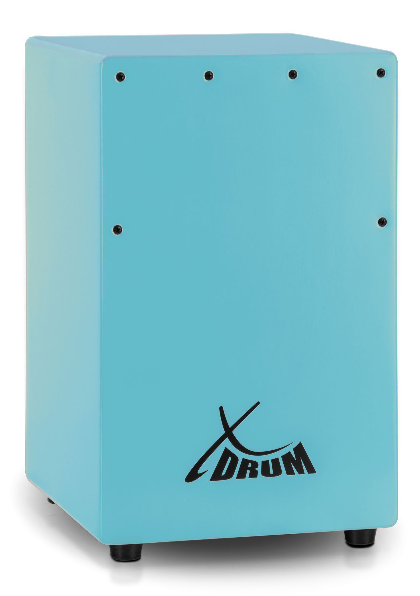 XDrum Cajon KC-37 Kinder-Cajon,Snare-Effekt durch stimmbare Gitarrensaiten, 2-St., Inkl. Innensechskantschlüssel, Kleine Cajon speziell für Kinder - Nur 36 cm hoch