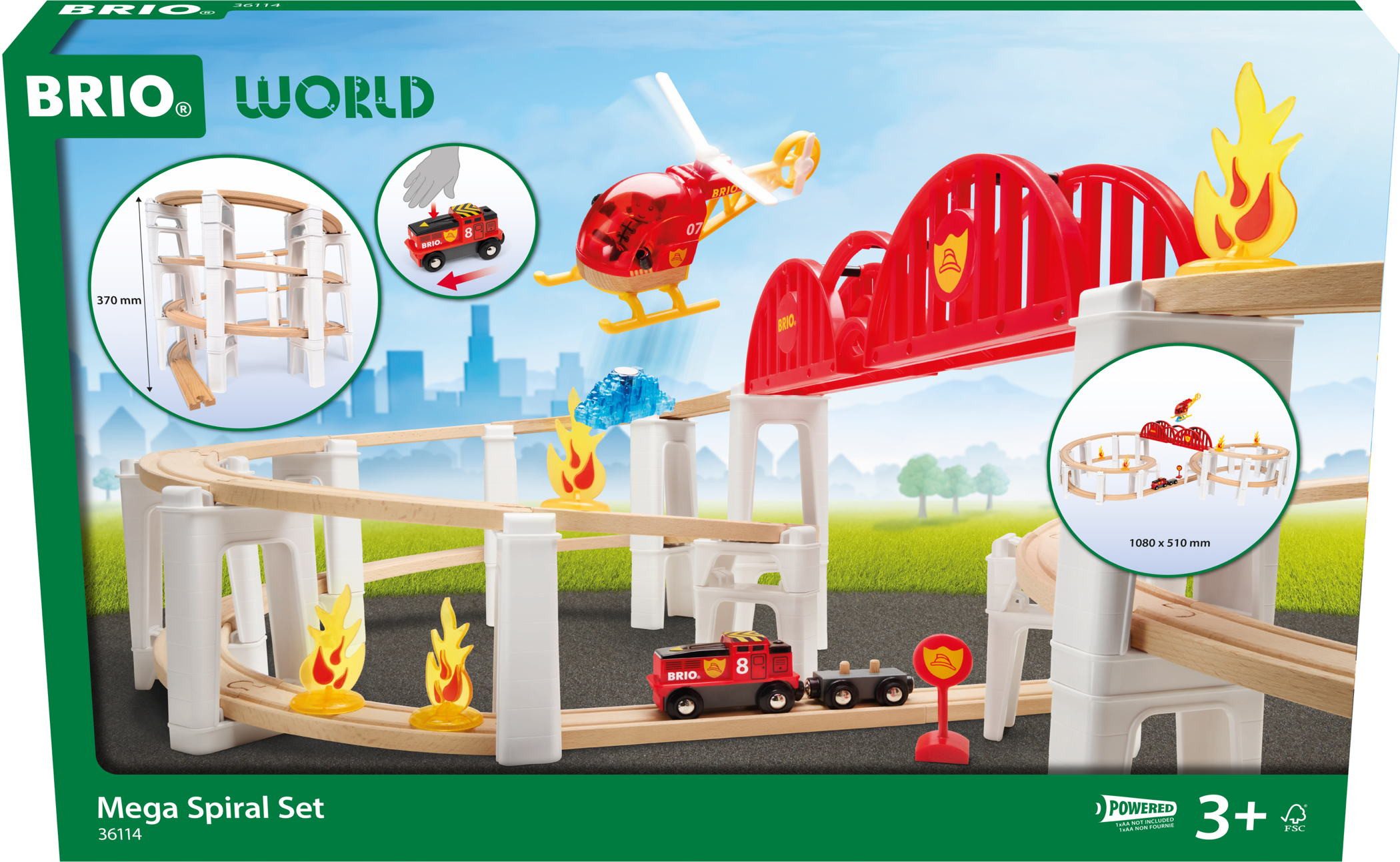 BRIO® Spielzeug-Eisenbahn World Eisenbahn Set Großes günstig online kaufen