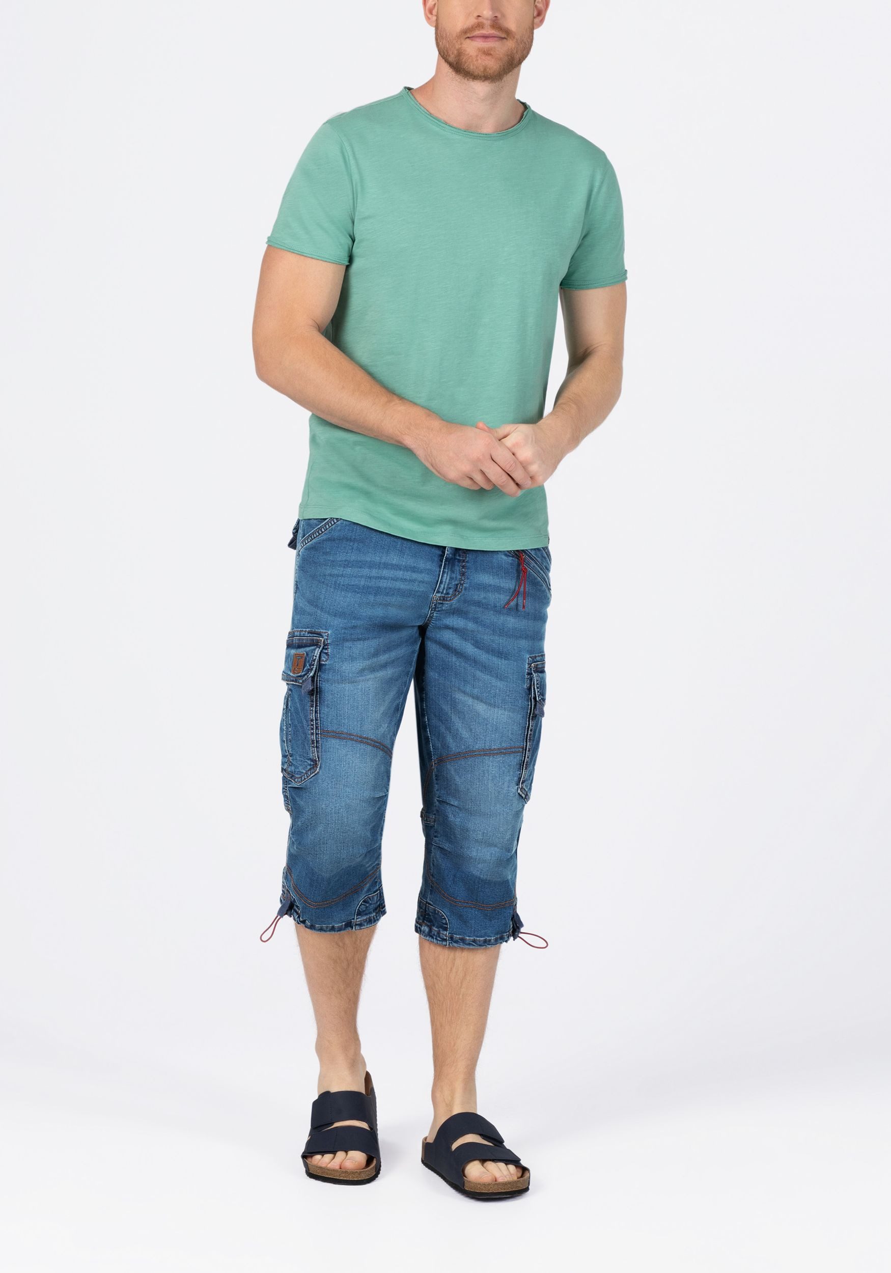 TIMEZONE Jeansshorts Männer Regular Fit Loose MilesTZ Short günstig online kaufen