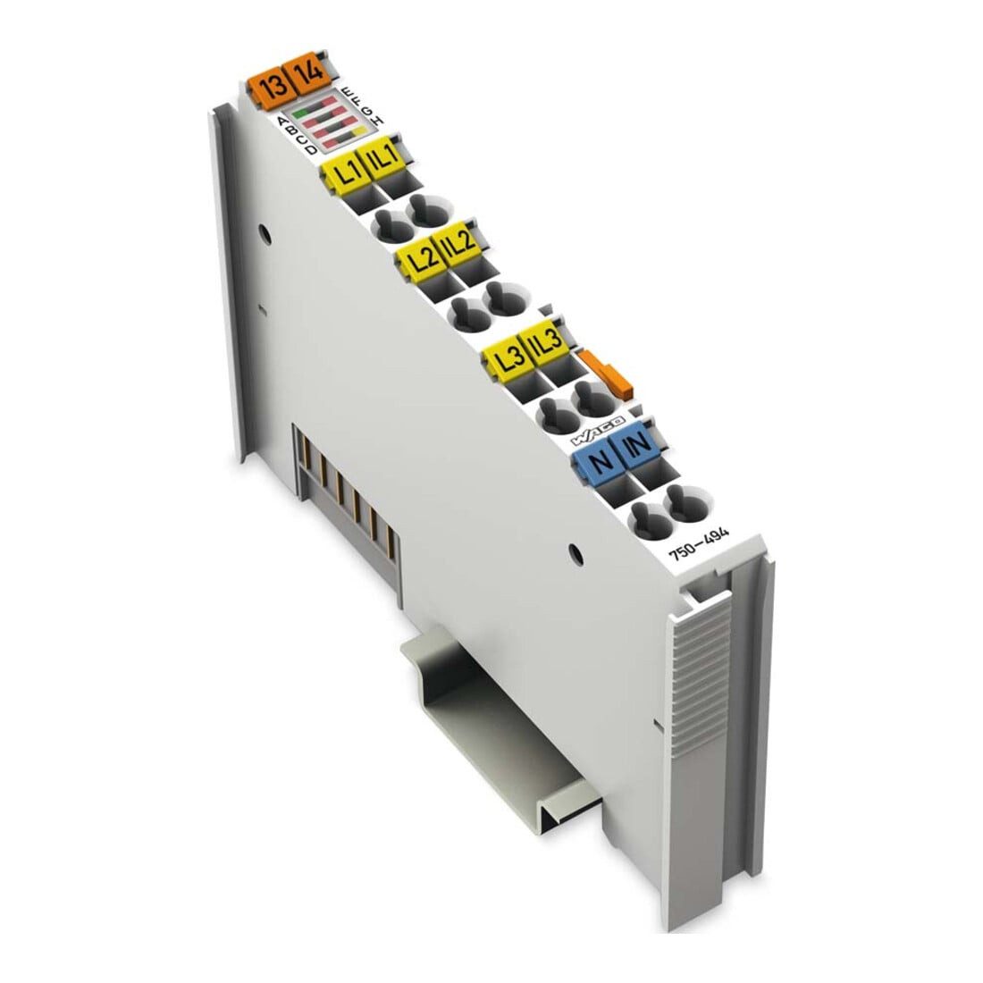 WAGO Reißnadel WAGO GmbH& Co. KG Leistungsmessklemme 3-phasig 750-494