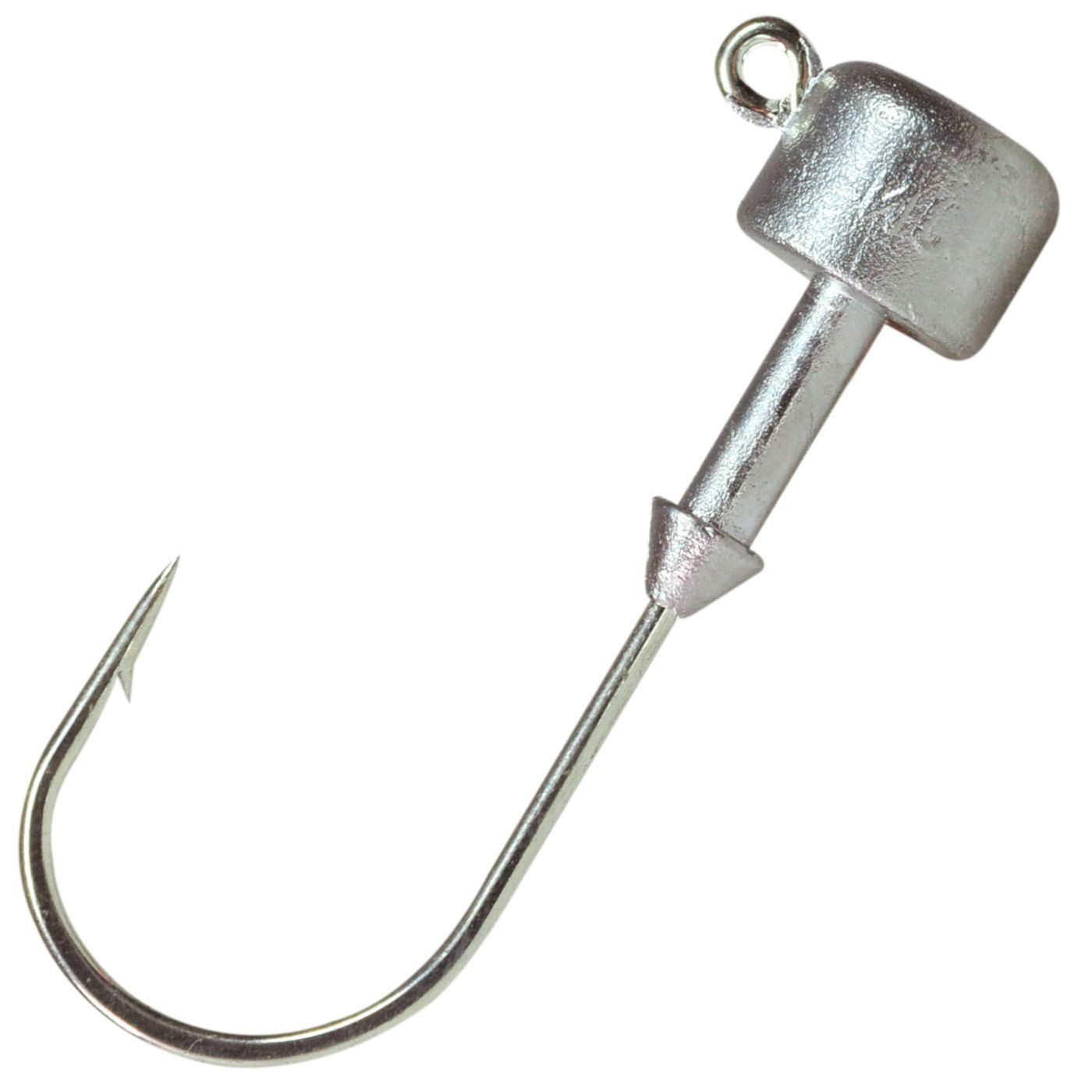 Dieter Eisele Jighaken Eisele Jig-Kopf Natur Gr. 6/0 - 3 Jigköpfe