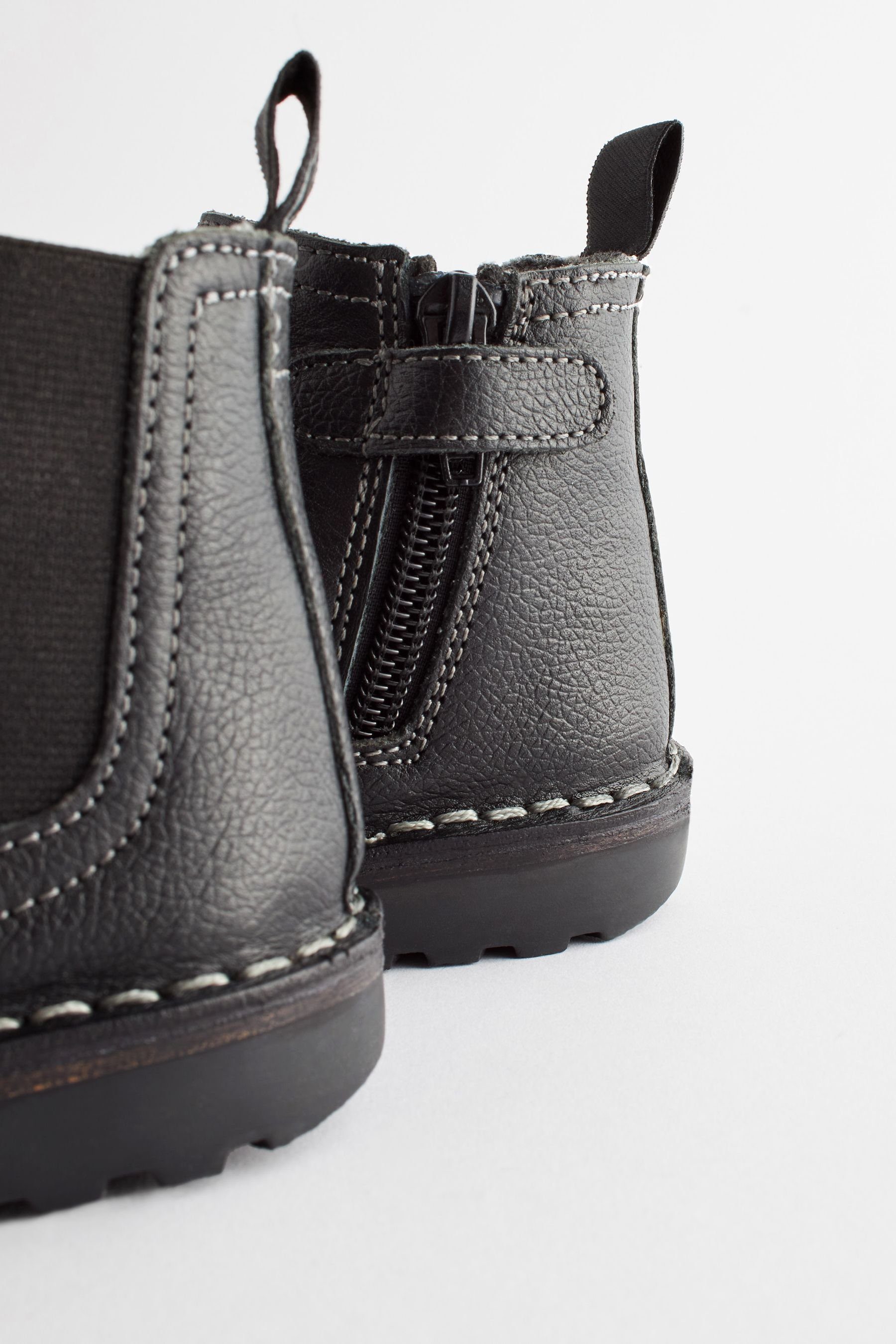 Next Warme Chelseastiefel aus Leder - günstig online kaufen