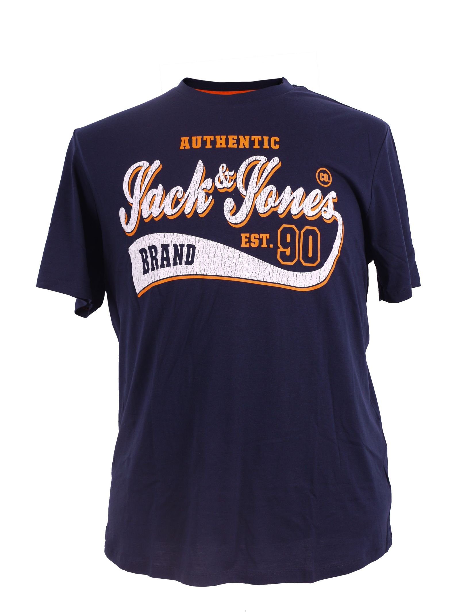 Jack & Jones Print-Shirt Bedrucktes blau Jones, von Jack T-Shirt &
