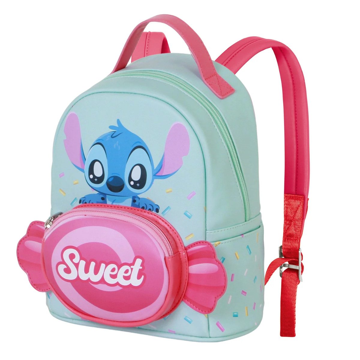 Disney Kinderrucksack Lilo and Stitch Blau Small Backpack Schule Freizeit