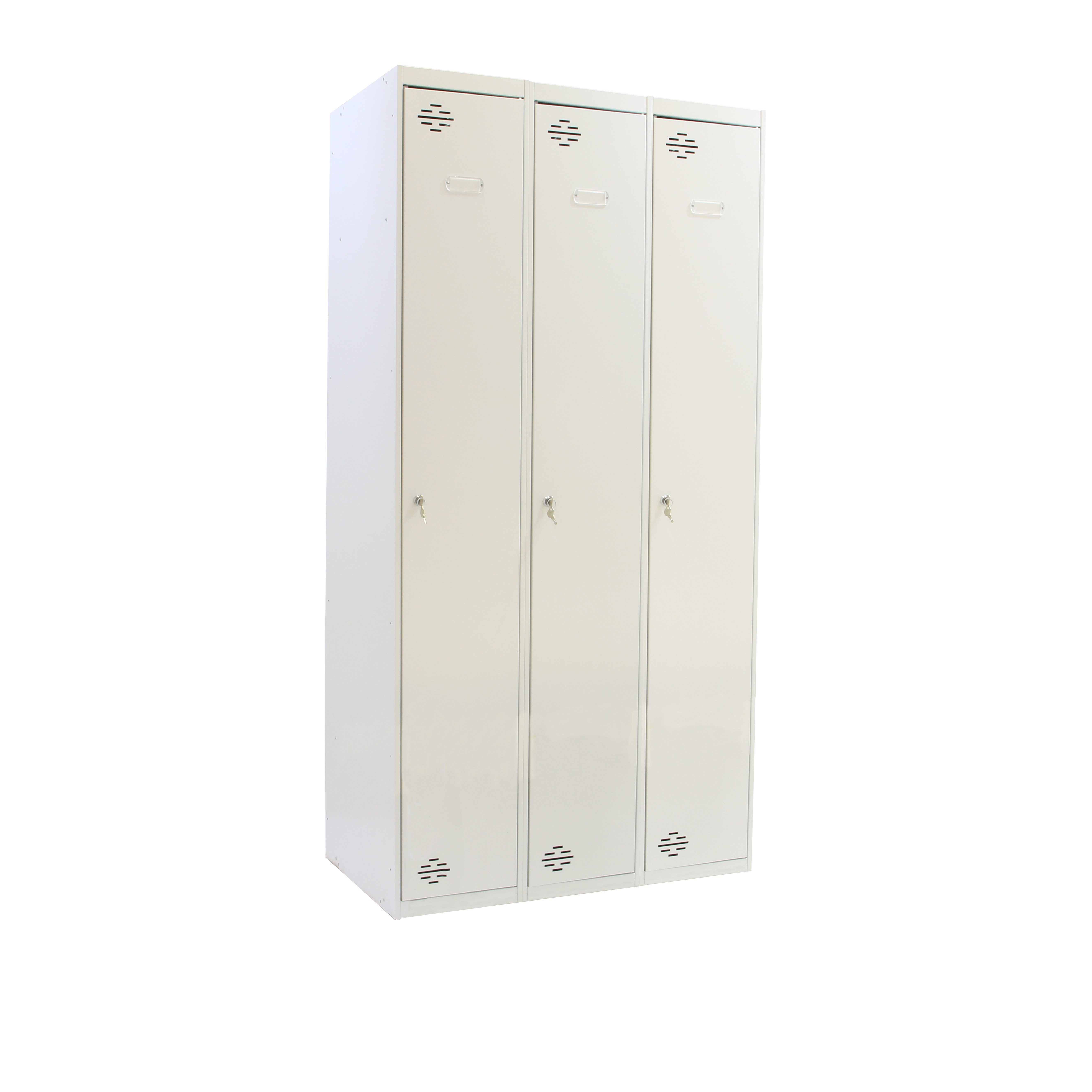 Spind Spind AMEGO 3 Abteile 180x120x50cm Abteilbreite 40cm Durchgehend